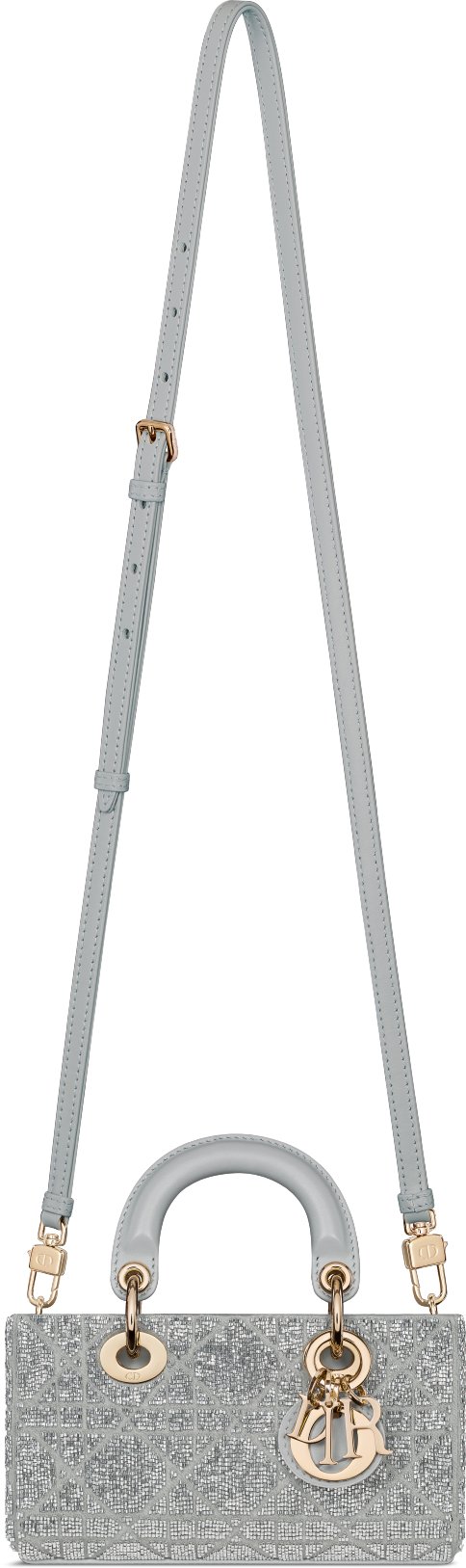 Dior Or Lady D-Joy Micro Bag Unfolded view