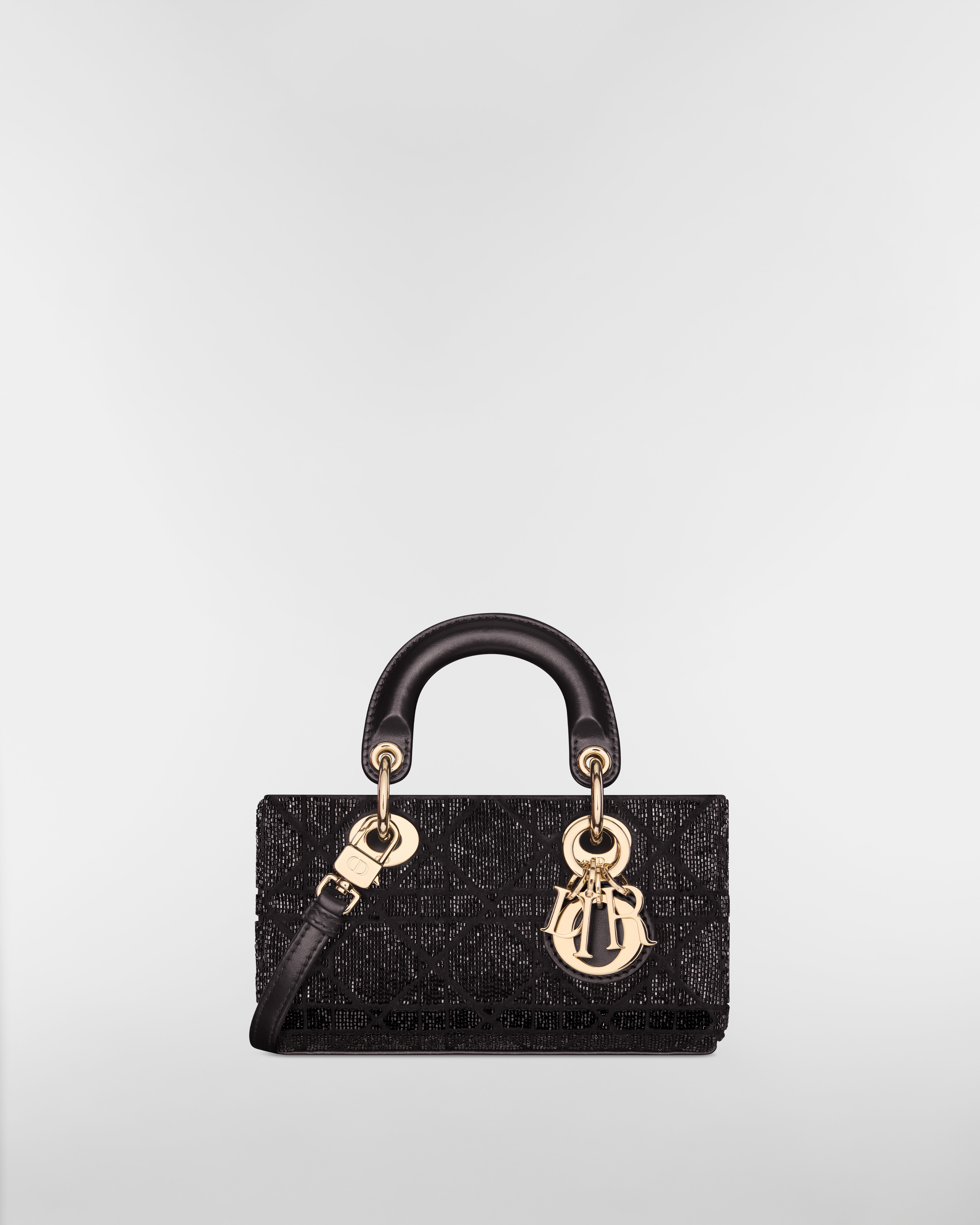 Micro sac Lady D-Joy Dior Or
