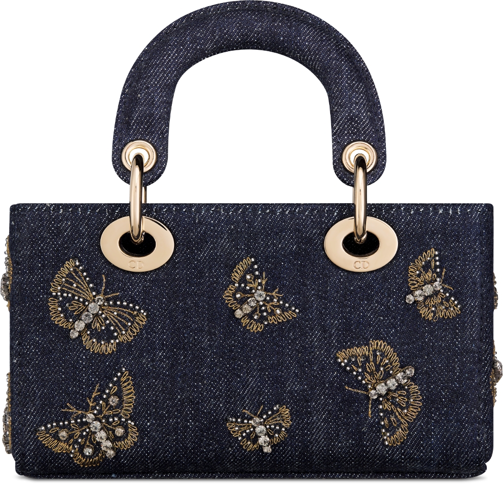 Dior embroidered bag hotsell