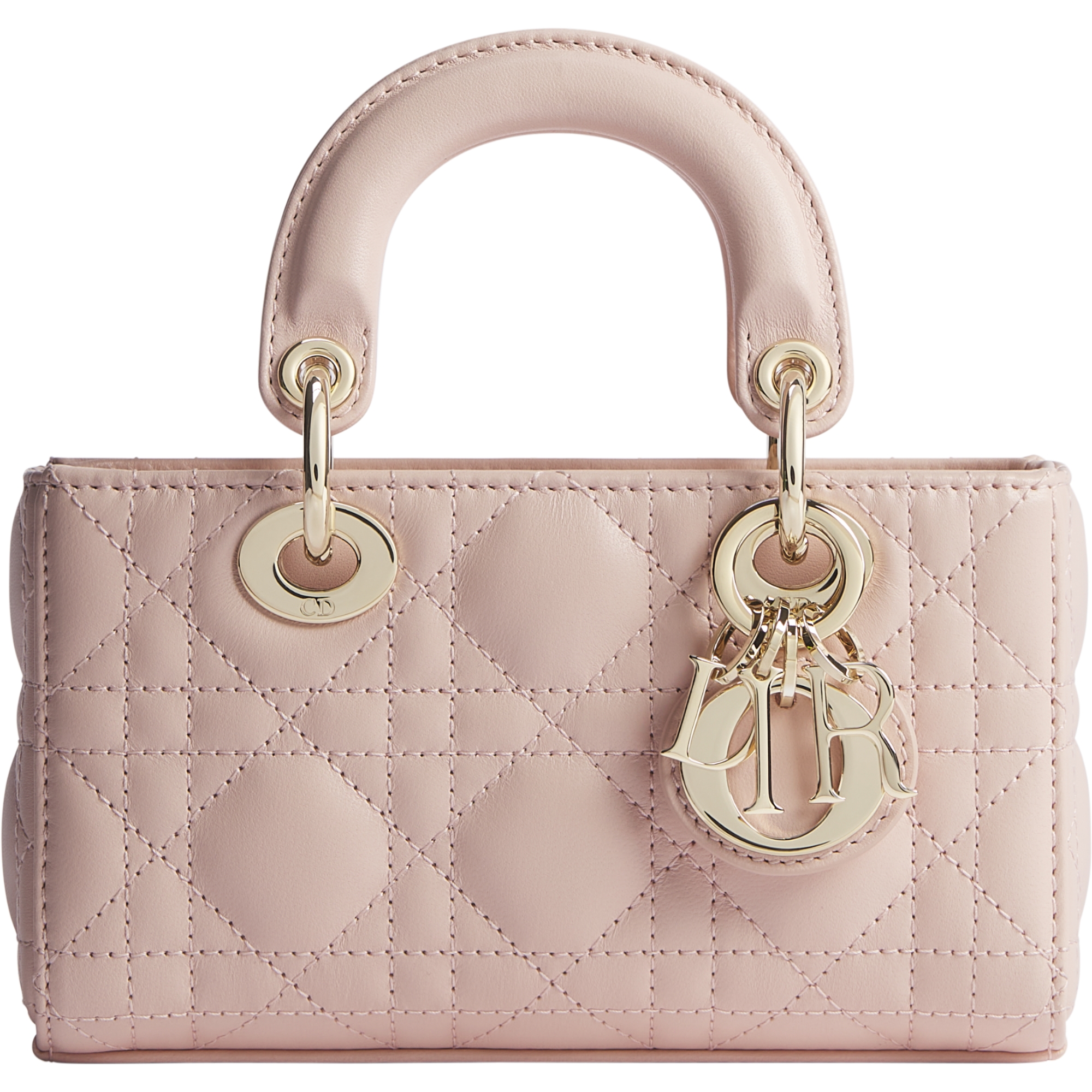  Powder Pink Cannage Lambskin