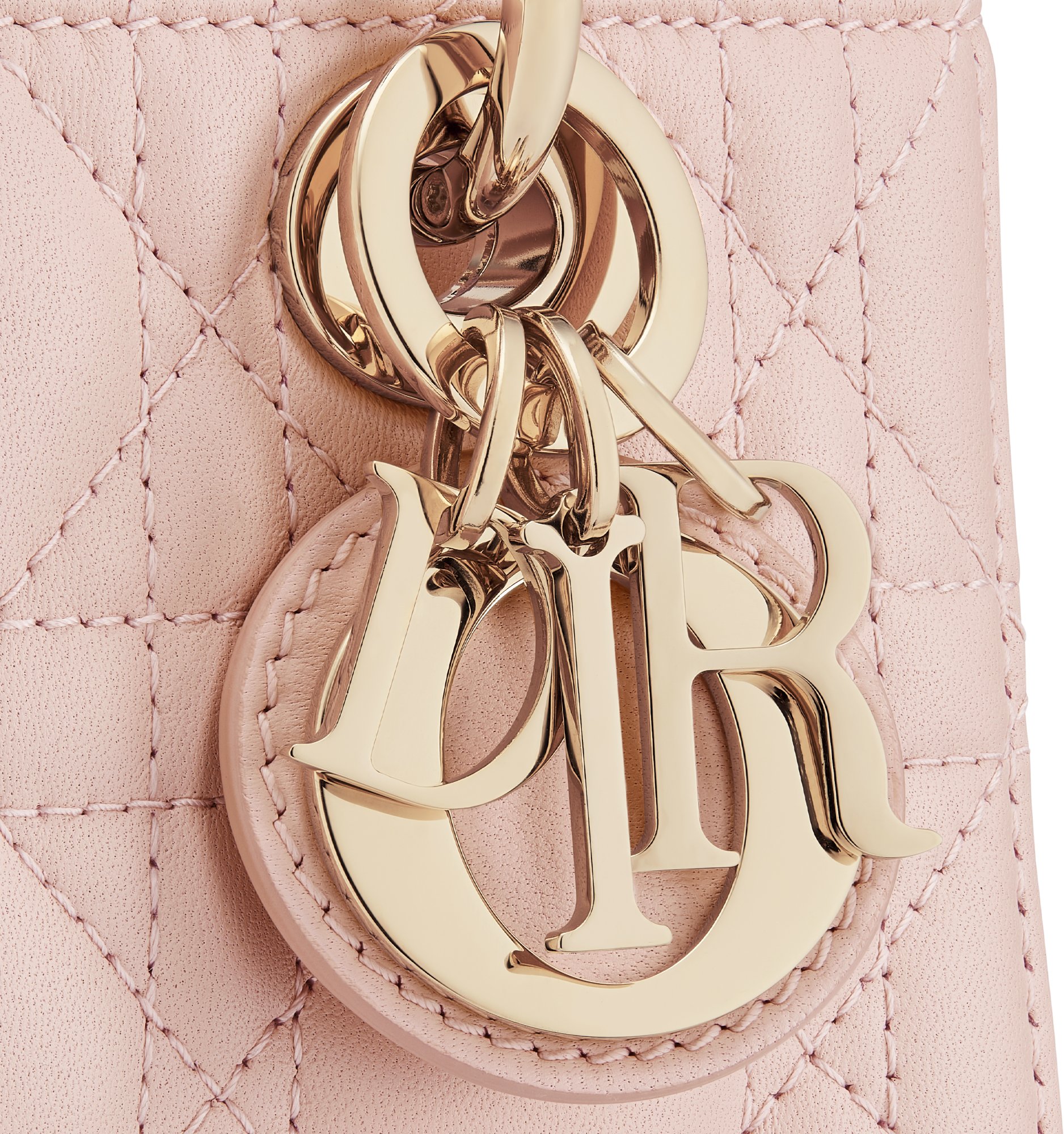 Lady D-Joy Micro Bag Powder Pink Cannage Lambskin | DIOR