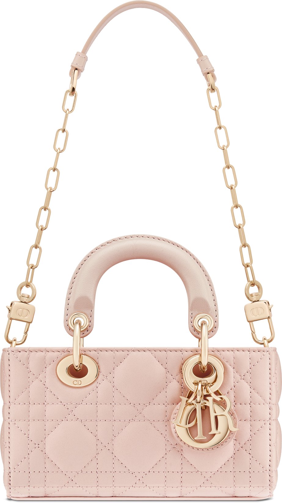 Lady D-Joy Micro Bag Powder Pink Cannage Lambskin | DIOR