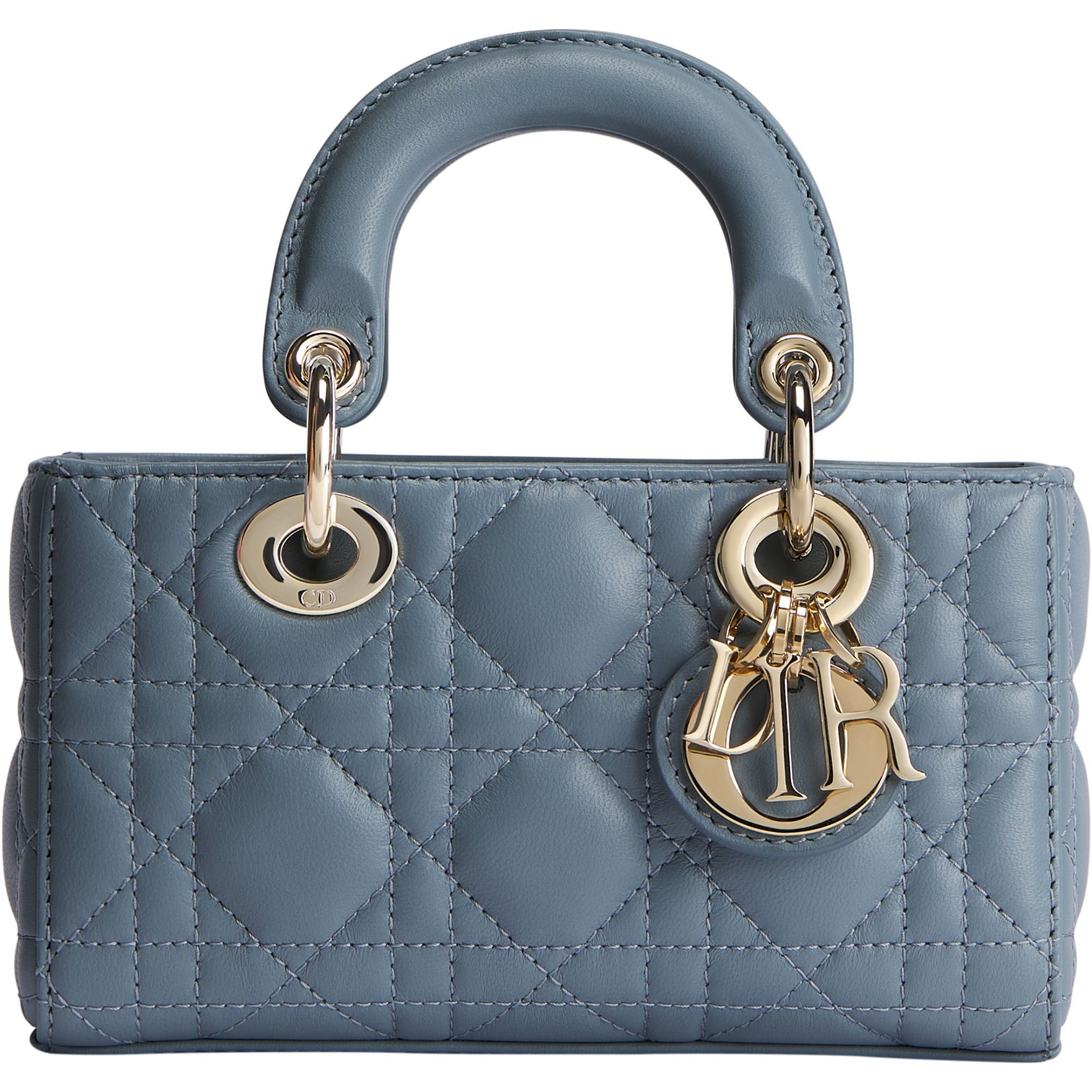  Cloud Blue Cannage Lambskin