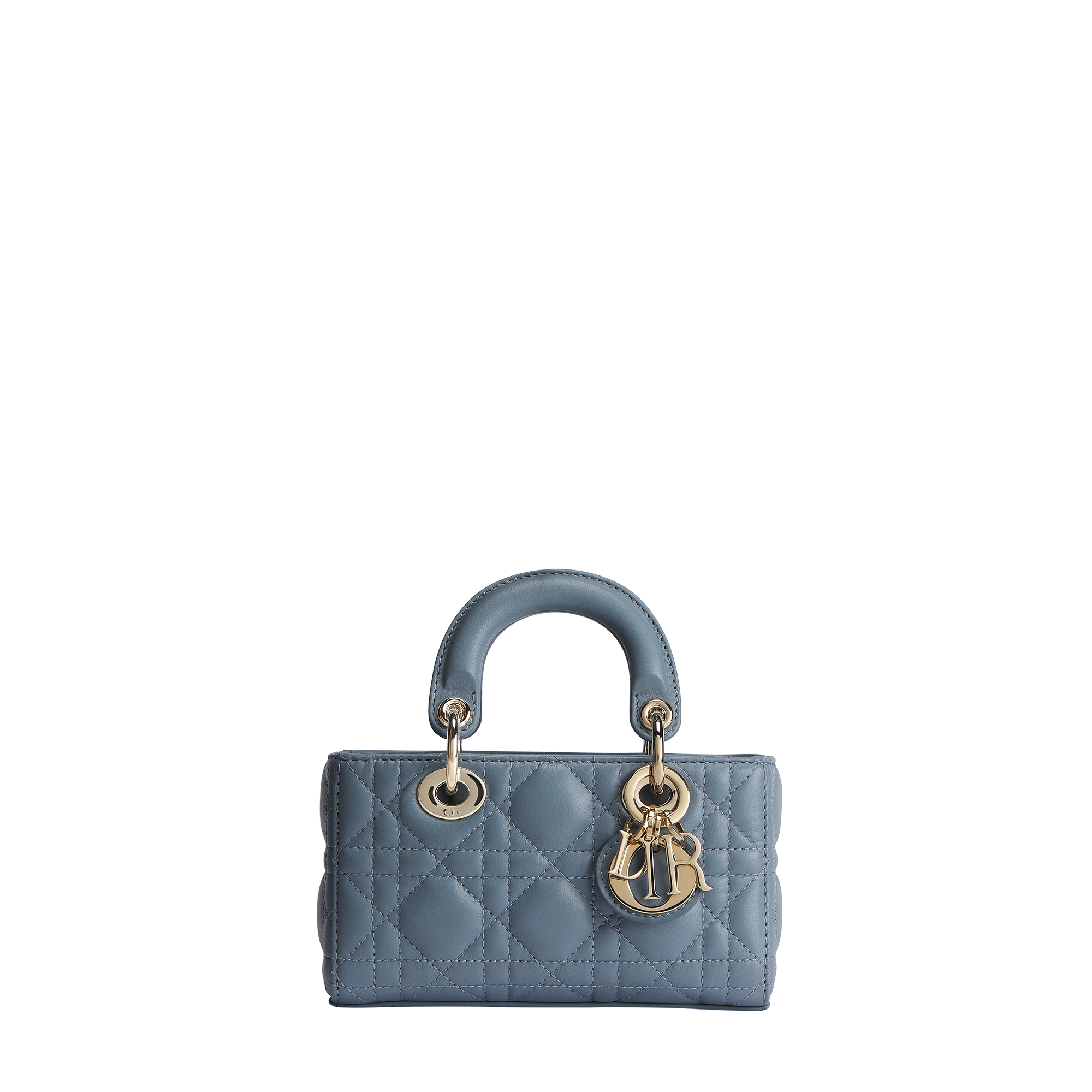  Cloud Blue Cannage Lambskin