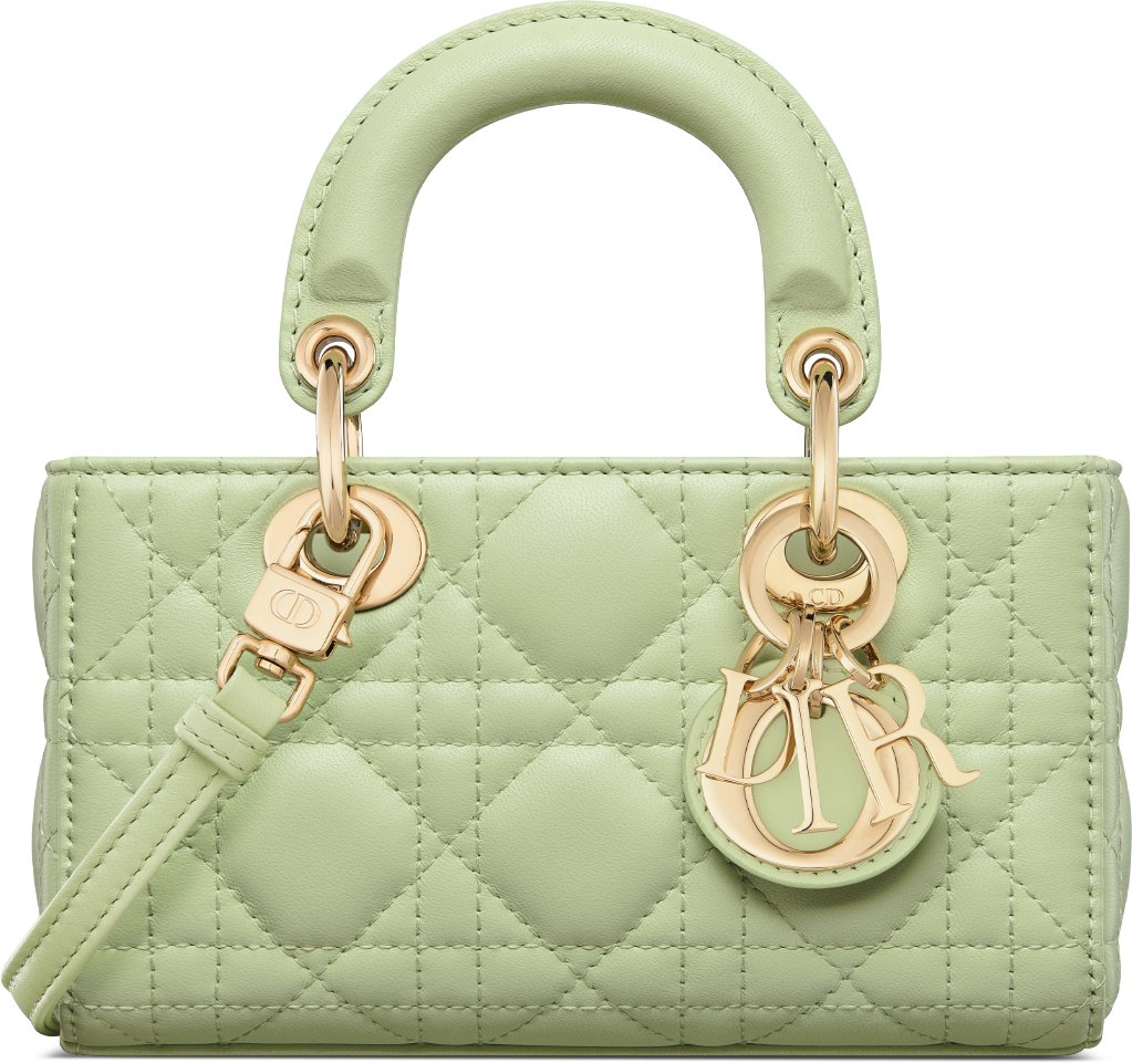 Lady dior green bag deals
