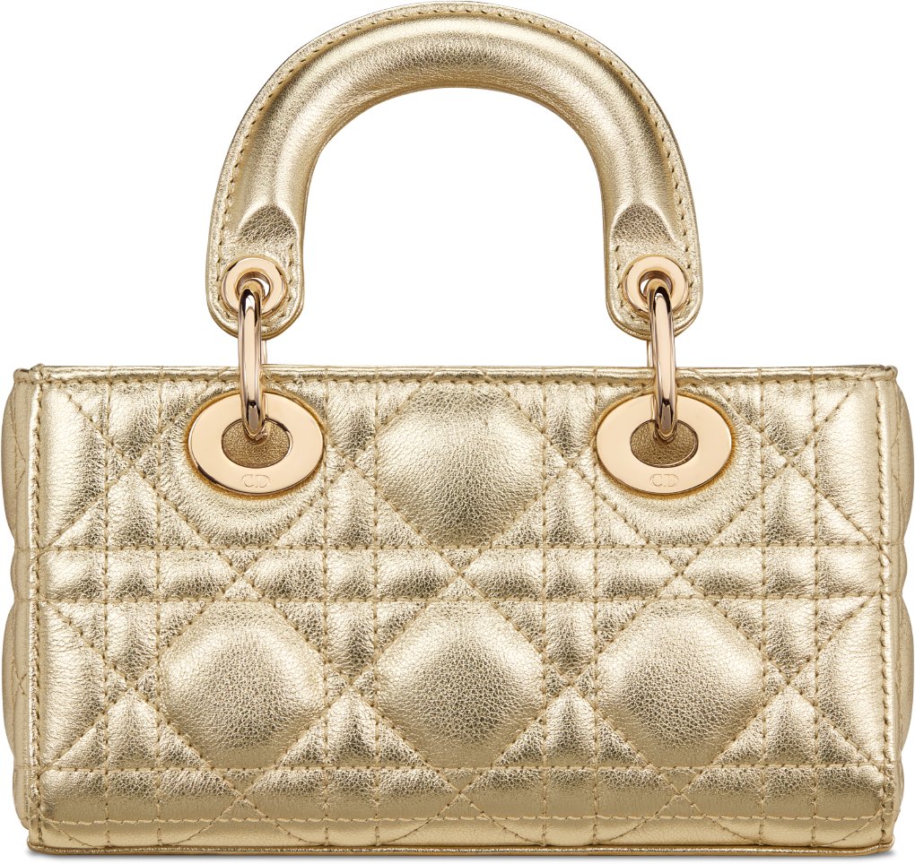 Gold lady dior online