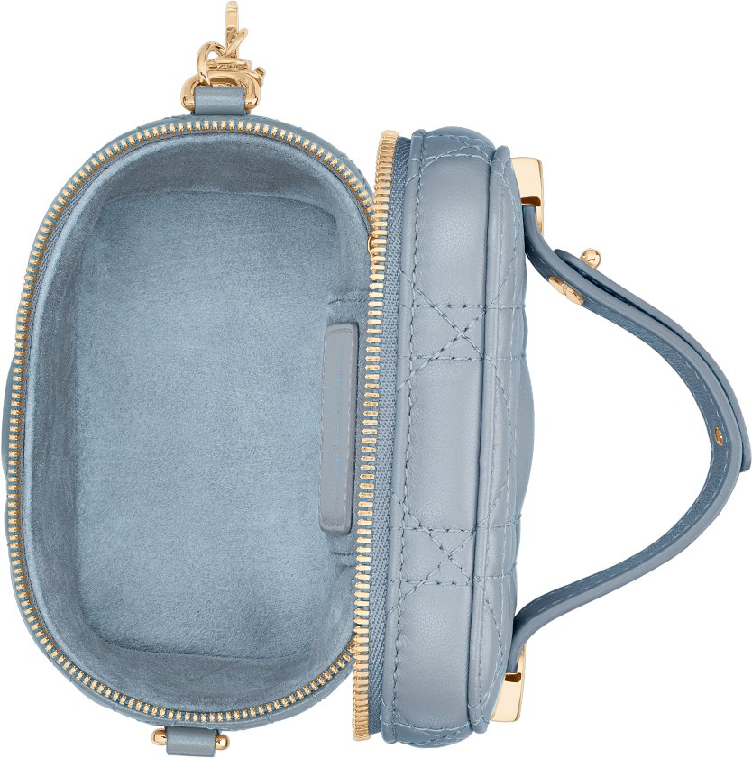 Lady Dior Micro Vanity Case Top shot view
