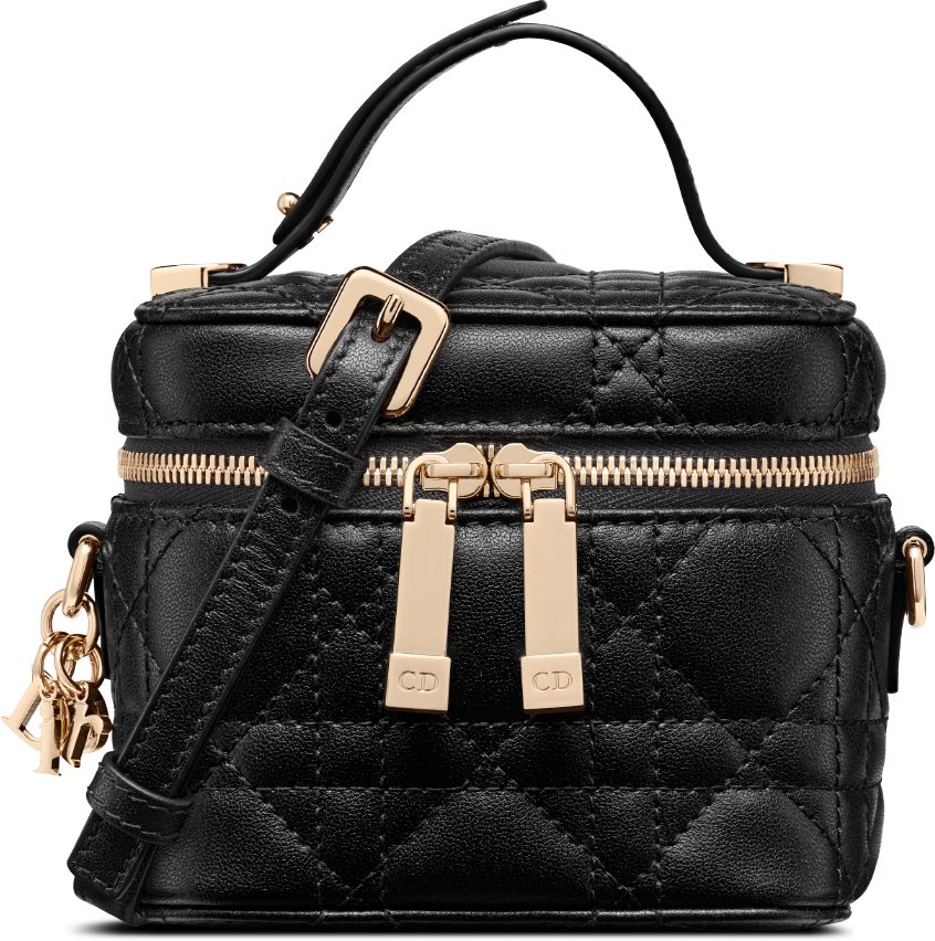 Lady Dior Micro Vanity Case Front view