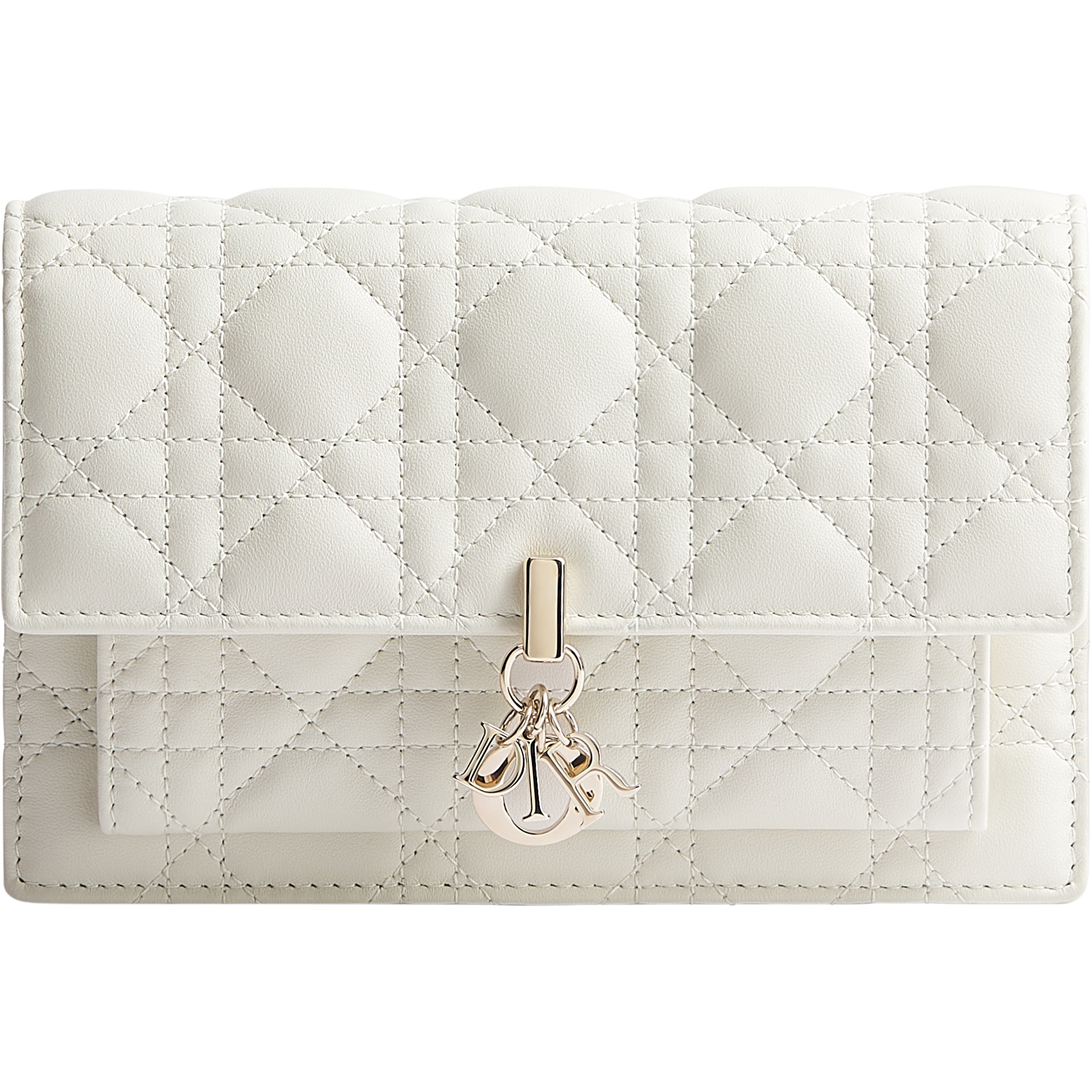  Cuir d'agneau Cannage couleur latte