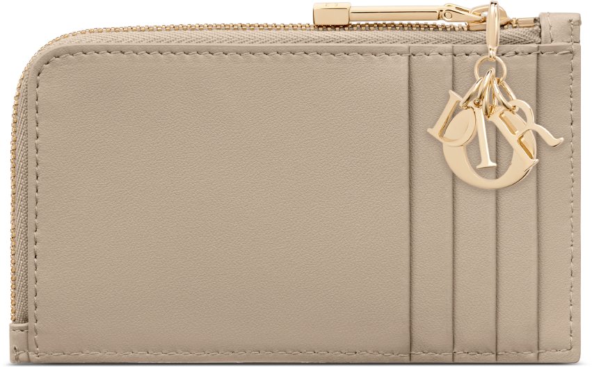 Lady Dior Cosmos 拉鏈卡片套 aria_backView