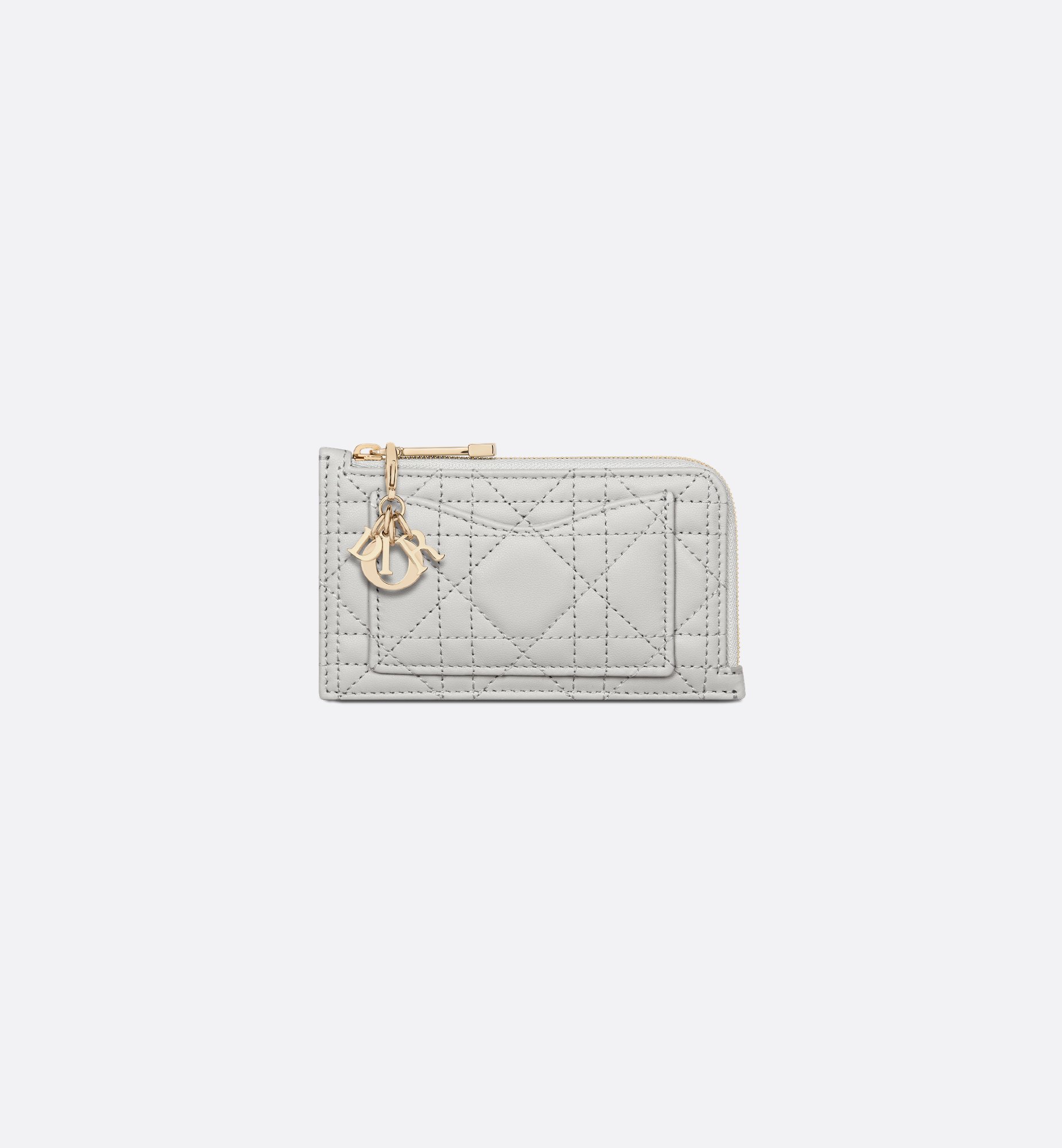 DIOR | Lady Dior Cosmos ジップ カードホルダー カナージュ DIOR | Lady Dior Cosmos ジップ カードホルダー カナージュ