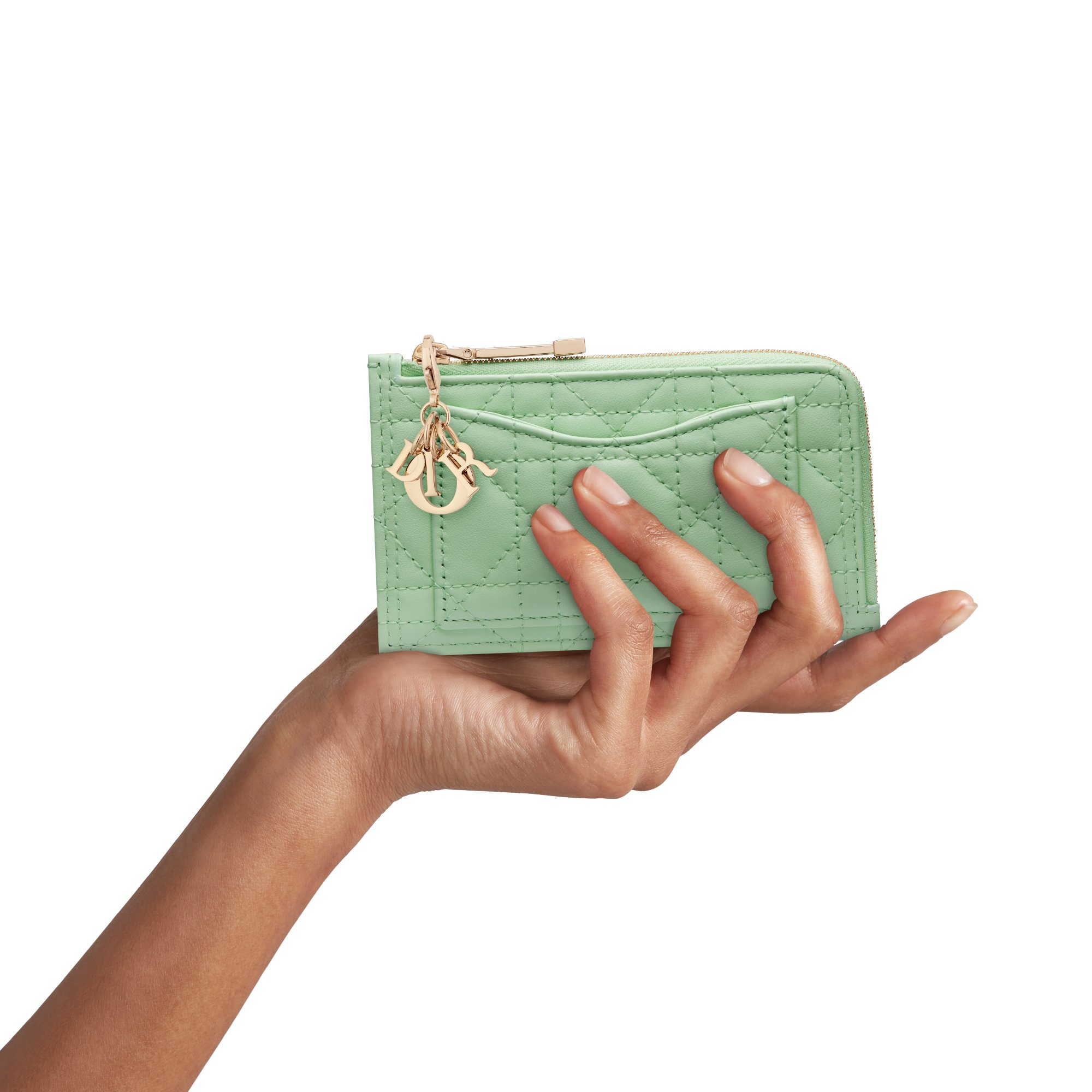 日本限定】Lady Dior Cosmos ジップ カードホルダー