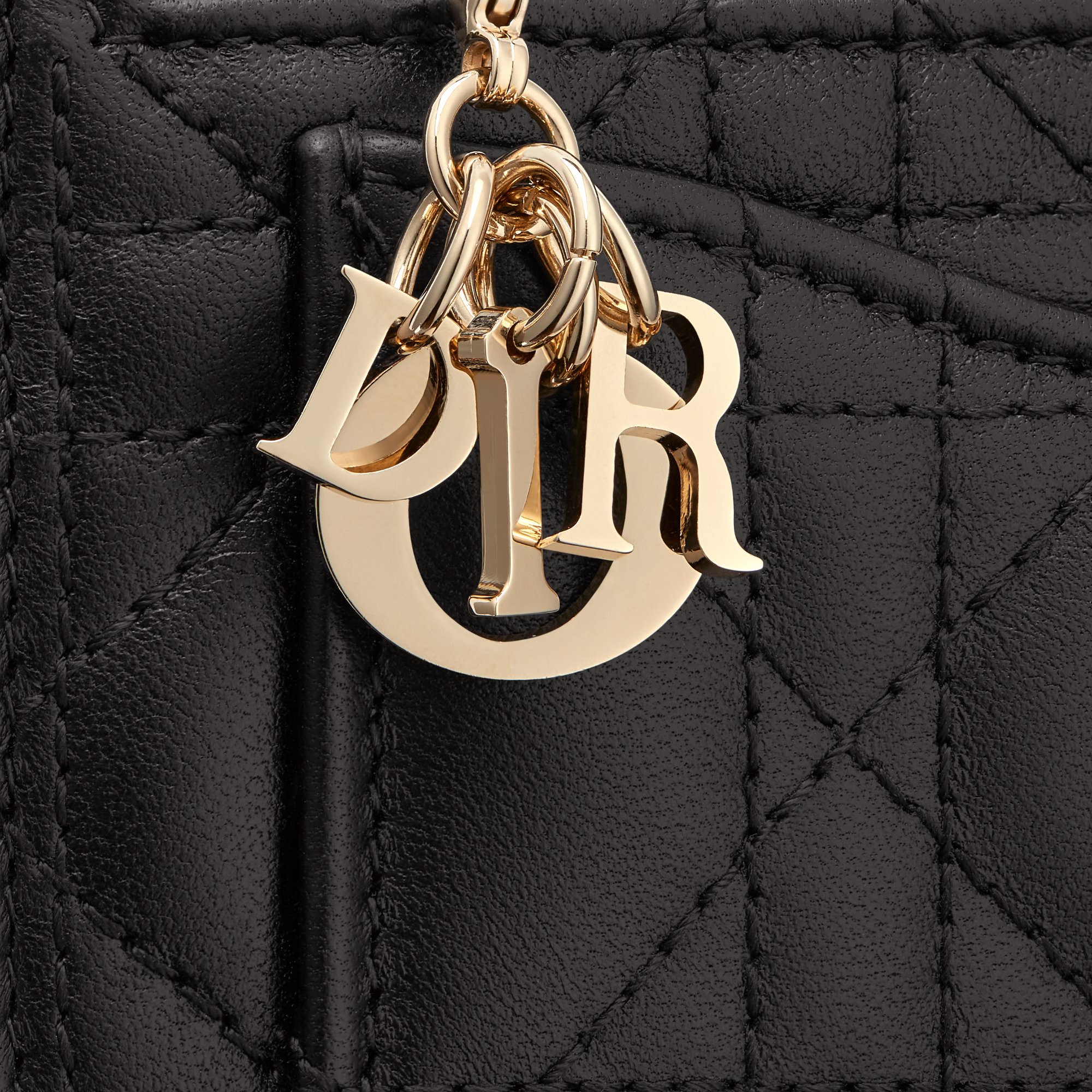 Lady Dior Cosmos Zipped Card Holder Detailed view