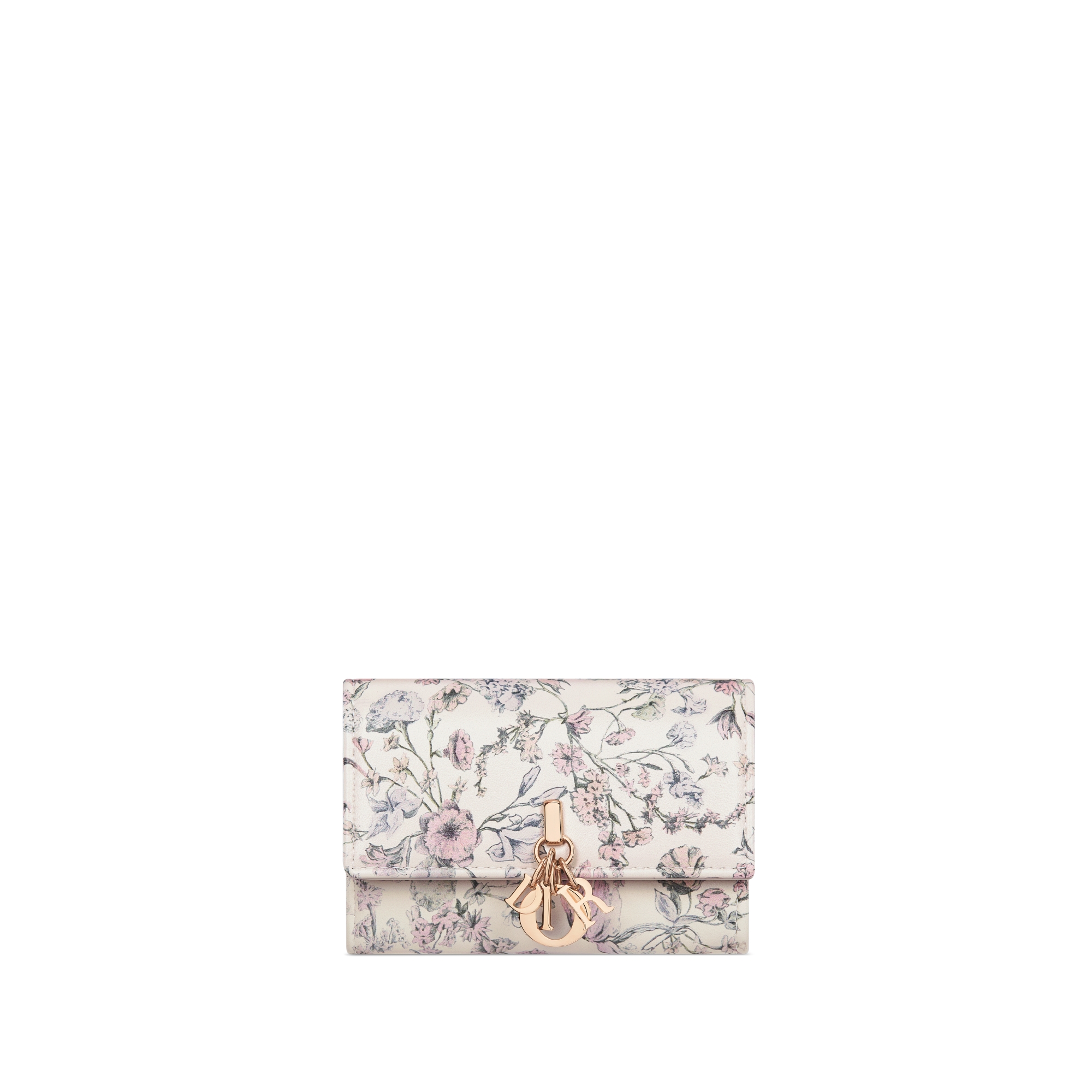 My Dior Glycine Wallet Pink Millefiori Printed Calfskin E01
