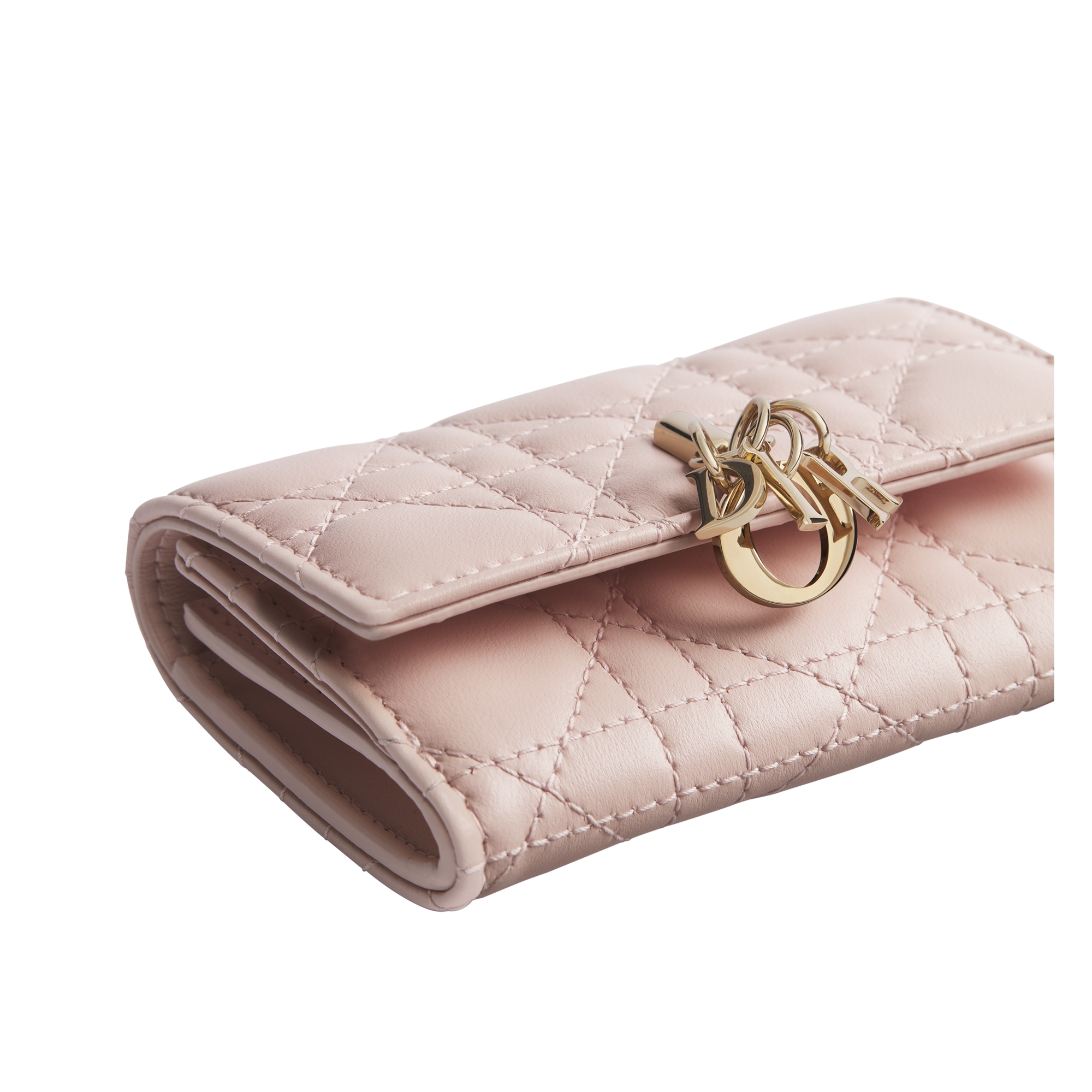 My Dior Glycine Wallet Powder Pink Cannage Lambskin E11