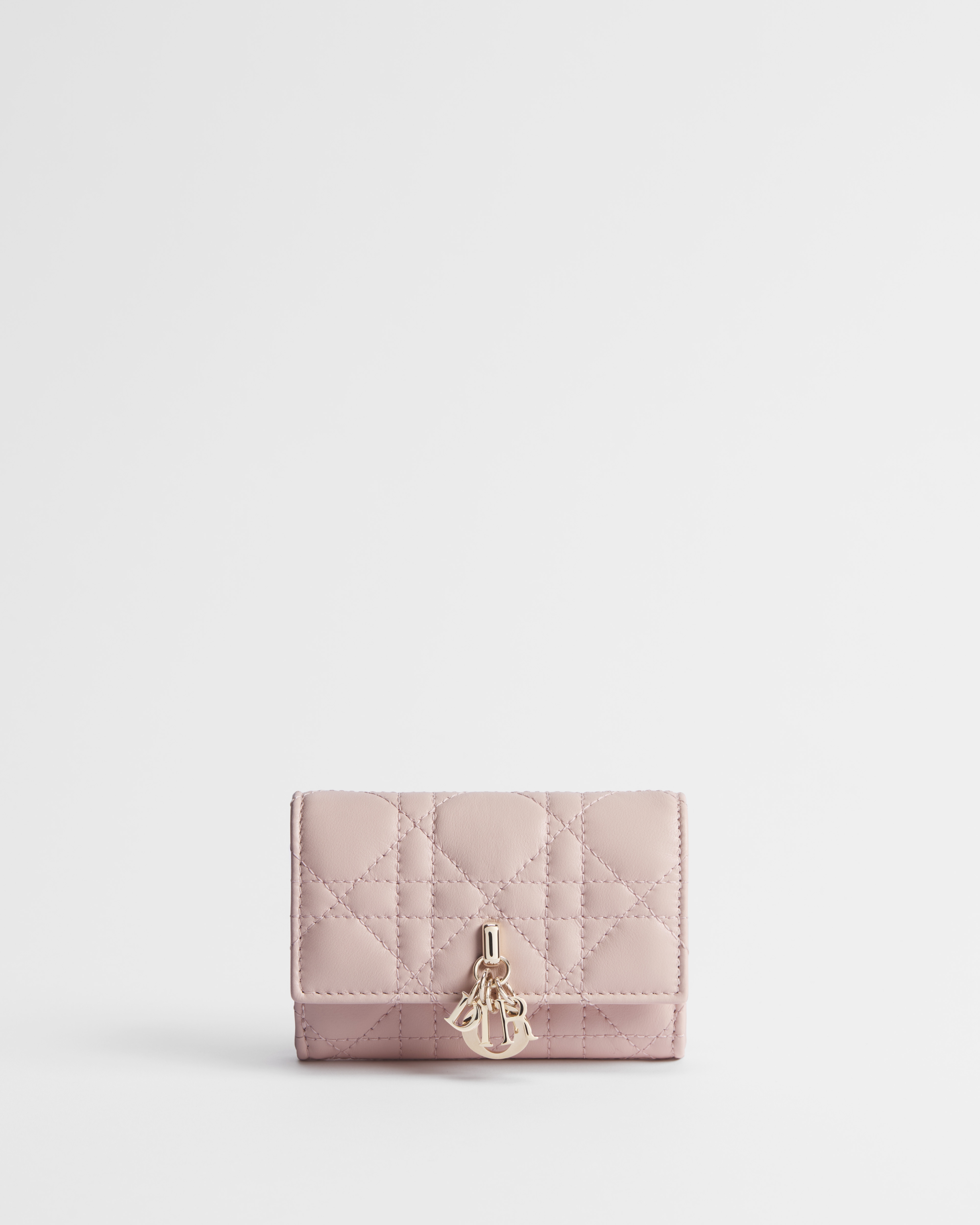 My Dior Glycine Wallet Powder Pink Cannage Lambskin E01
