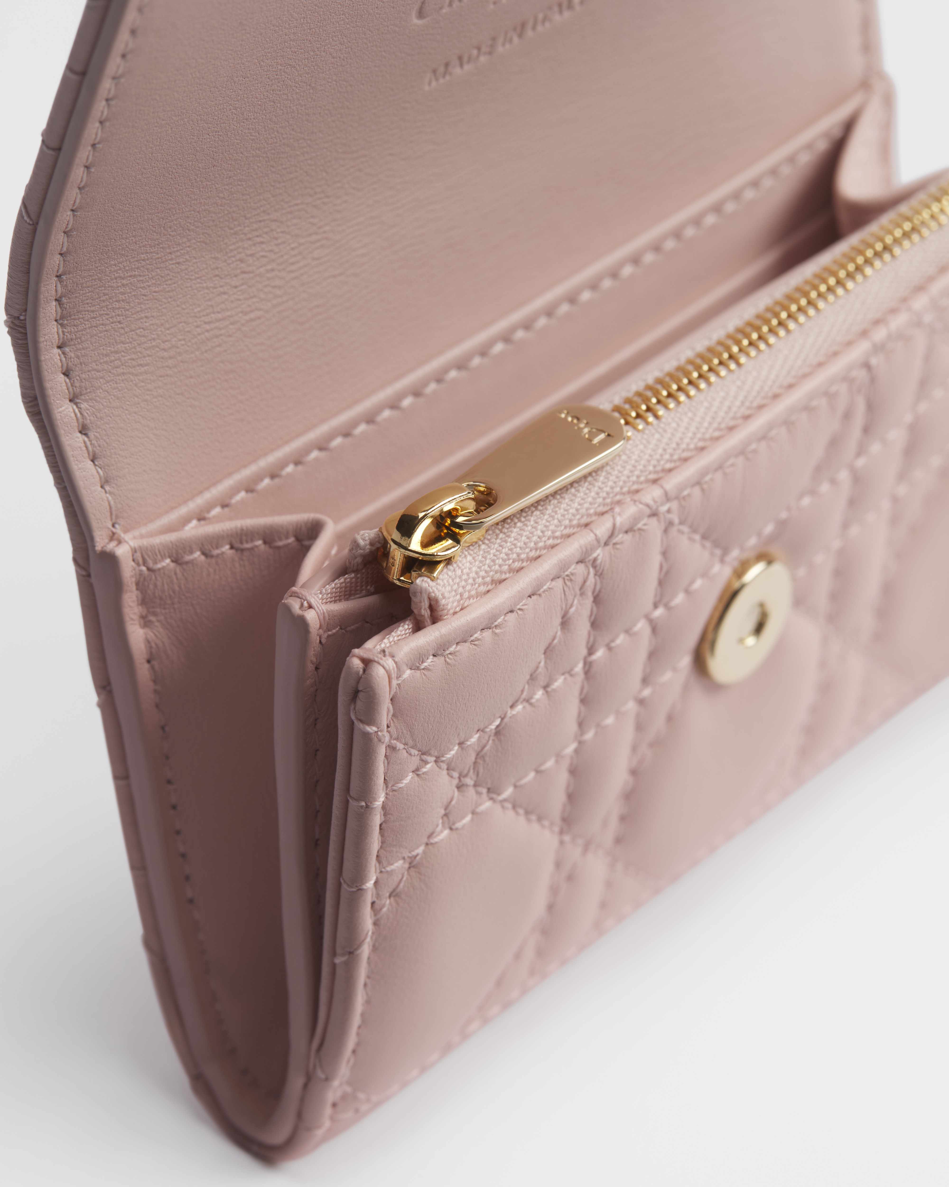 My Dior Glycine Wallet Powder Pink Cannage Lambskin E09