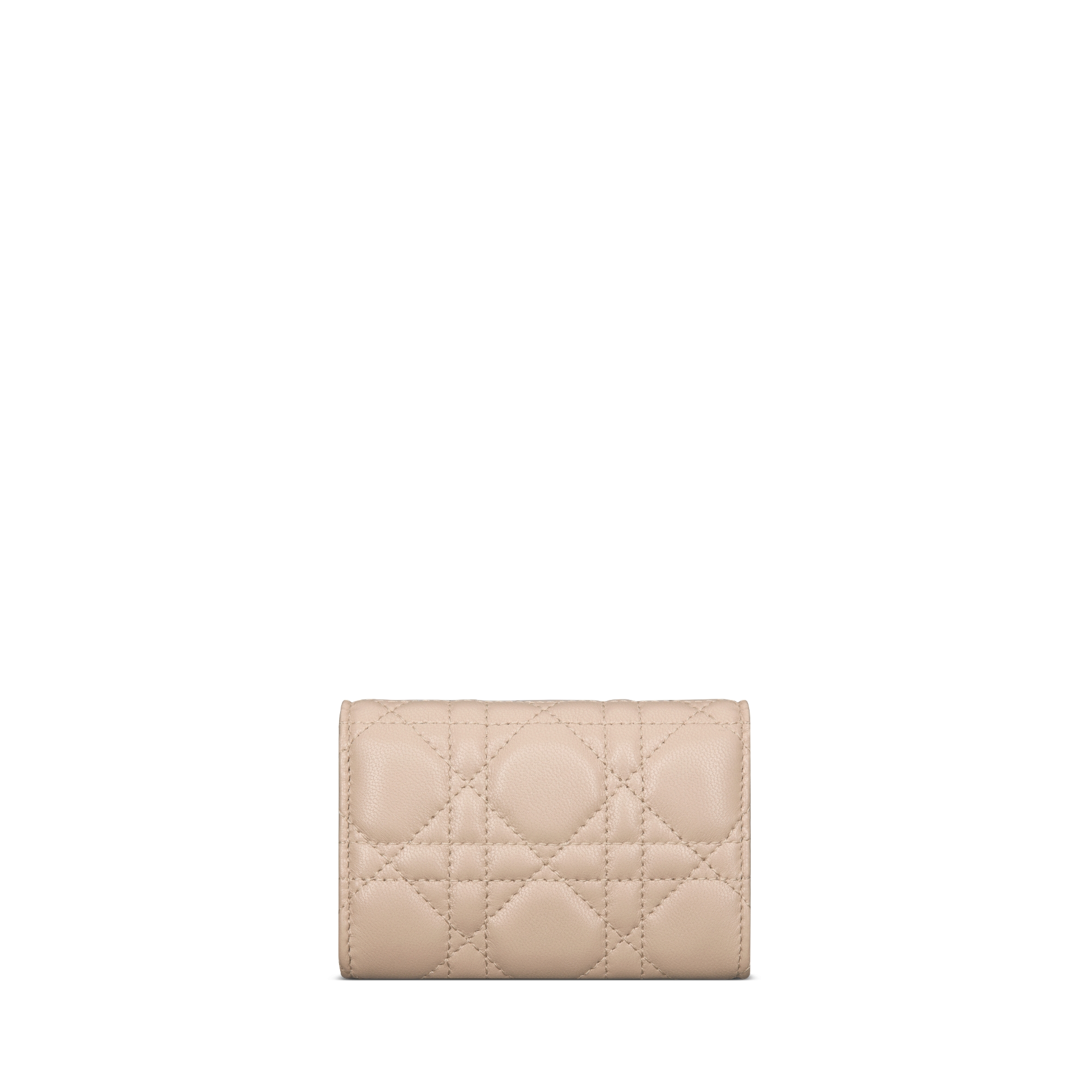 My Dior Glycine Wallet Powder Beige Cannage Lambskin E08