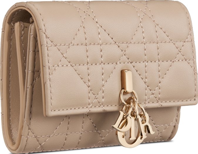 Cartera My Dior Glycine aria_threeQuarterClosedView