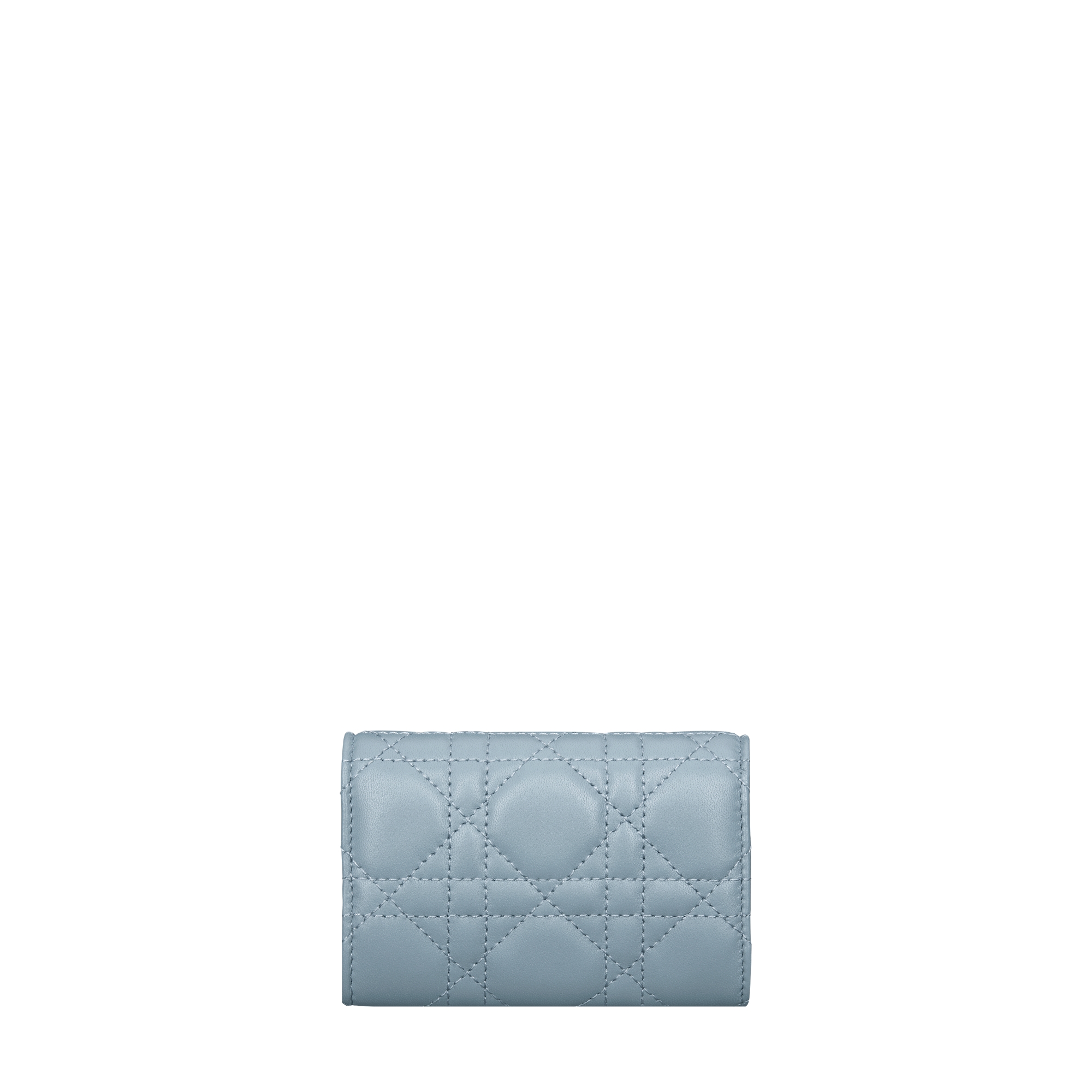 My Dior Glycine Wallet Cloud Blue Cannage Lambskin E08