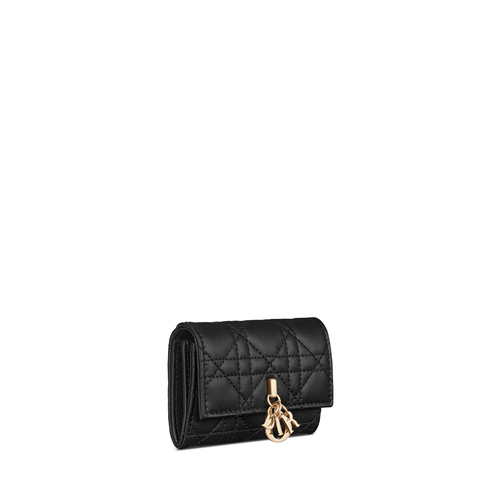 小物 Dior Lady Dior Medium Wallet Noir 小物 Dior Lady Dior Medium Wallet Noir 小物 Dior Lady Dior Medium