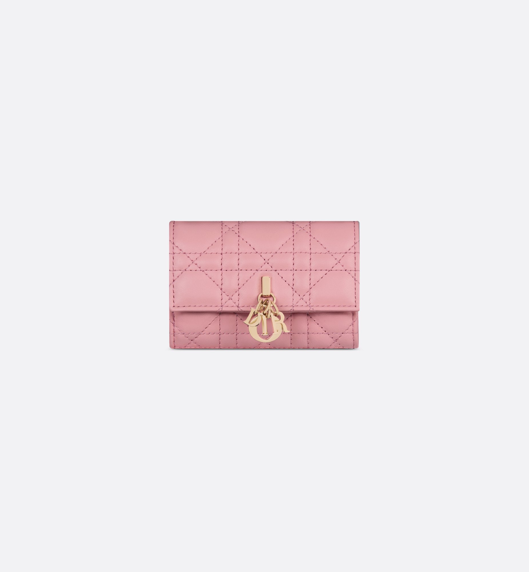 My Dior Glycine Wallet Black Cannage Lambskin | DIOR My Dior Glycine Wallet Black Cannage Lambskin | DIOR