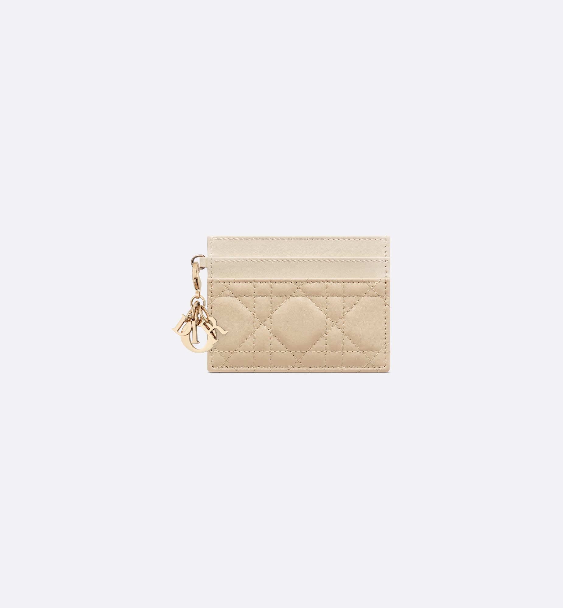 DIOR | Lady Dior Freesia カードホルダー カナージュ ラムスキン DIOR | Lady Dior Freesia カードホルダー カナージュ ラムスキン