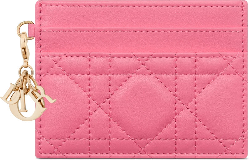 Mini Dioriviera Lady Dior Bag Candy Pink Cannage Lambskin DIOR