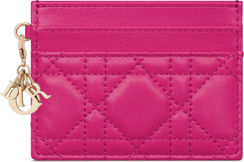 Lady dior card holder price 2025
