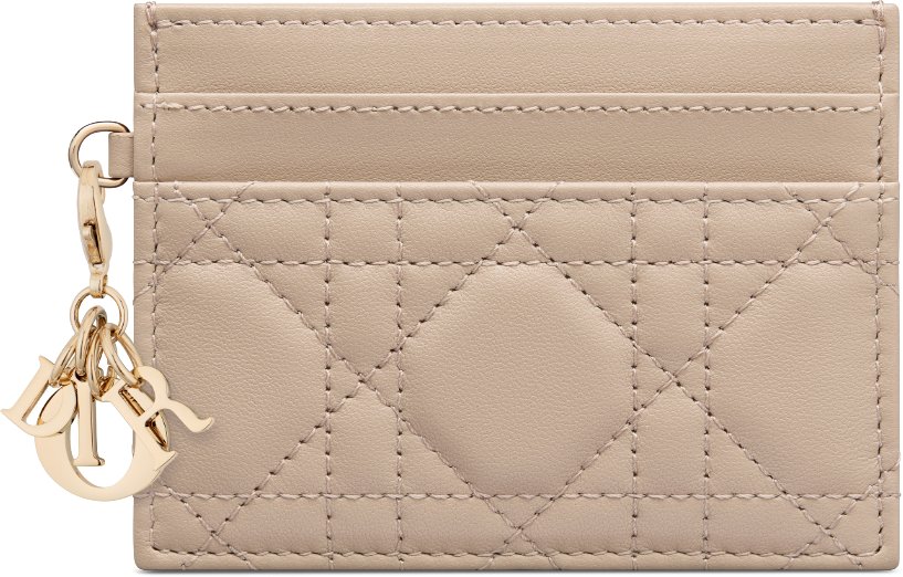 Lady Dior Freesia Card Holder Front view Front view