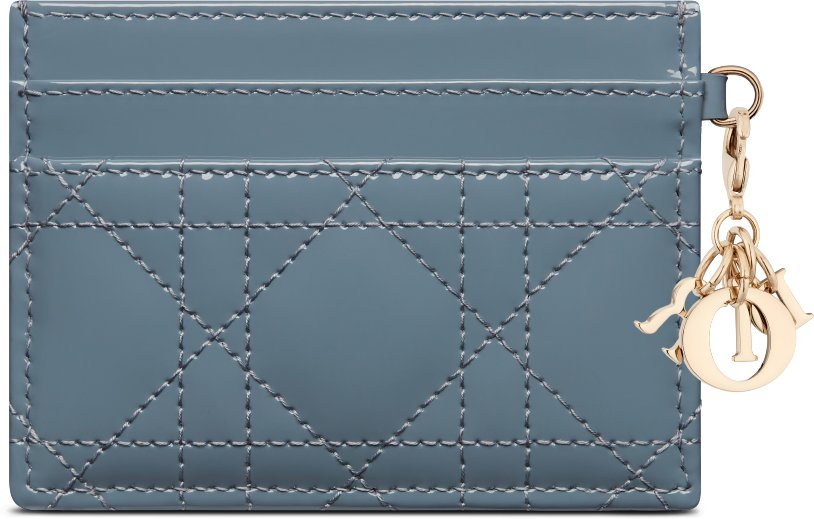 Lady Dior Freesia Card Holder