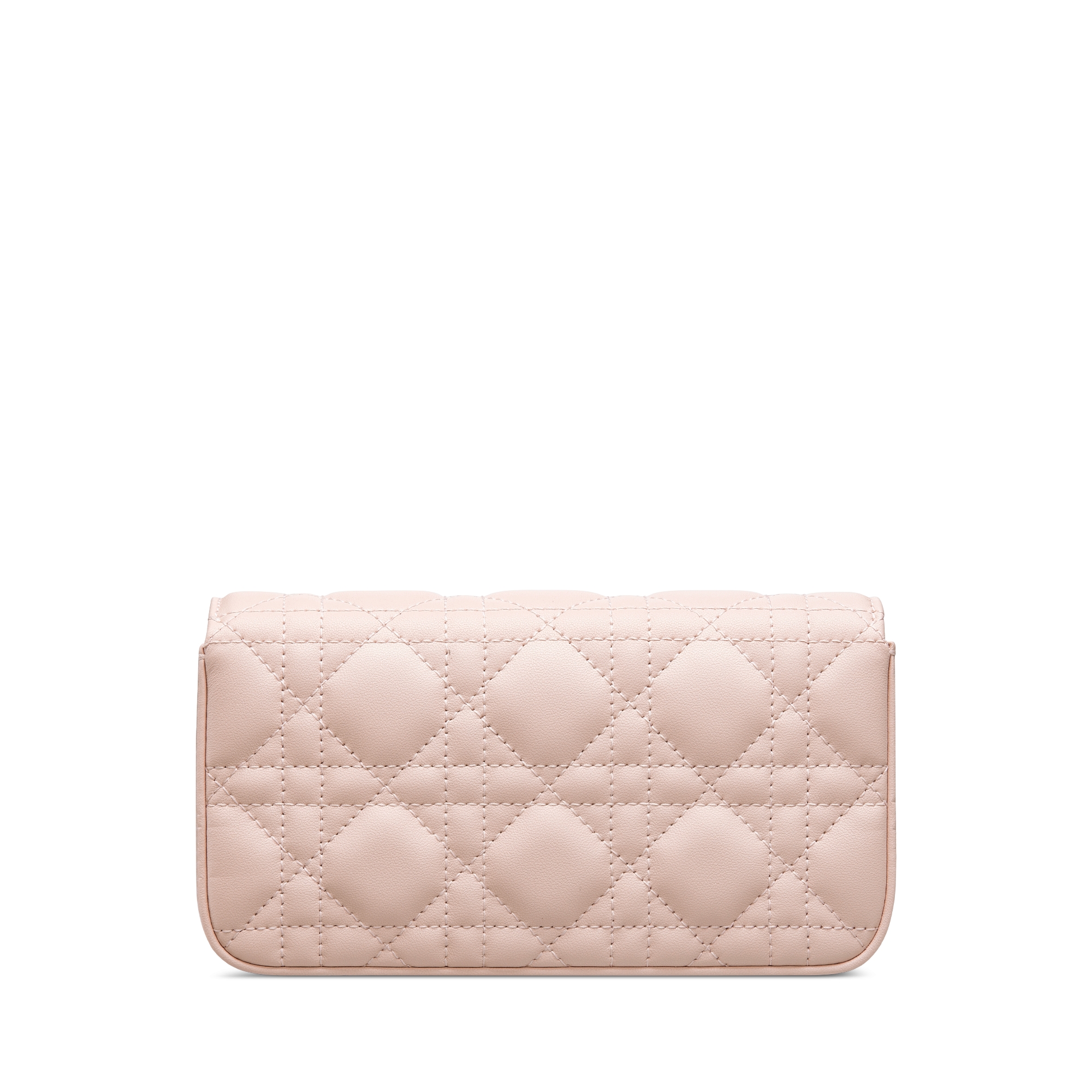 My Dior - Dior Talk 휴대폰 파우치 파우더 핑크 까나쥬 양가죽 E08