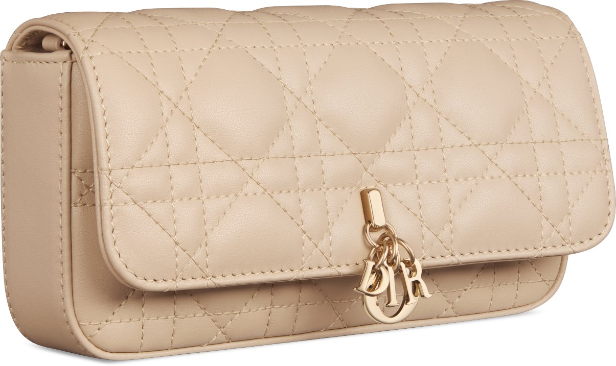 Pochette per cellulare Dior Talk My Dior aria_threeQuarterClosedView