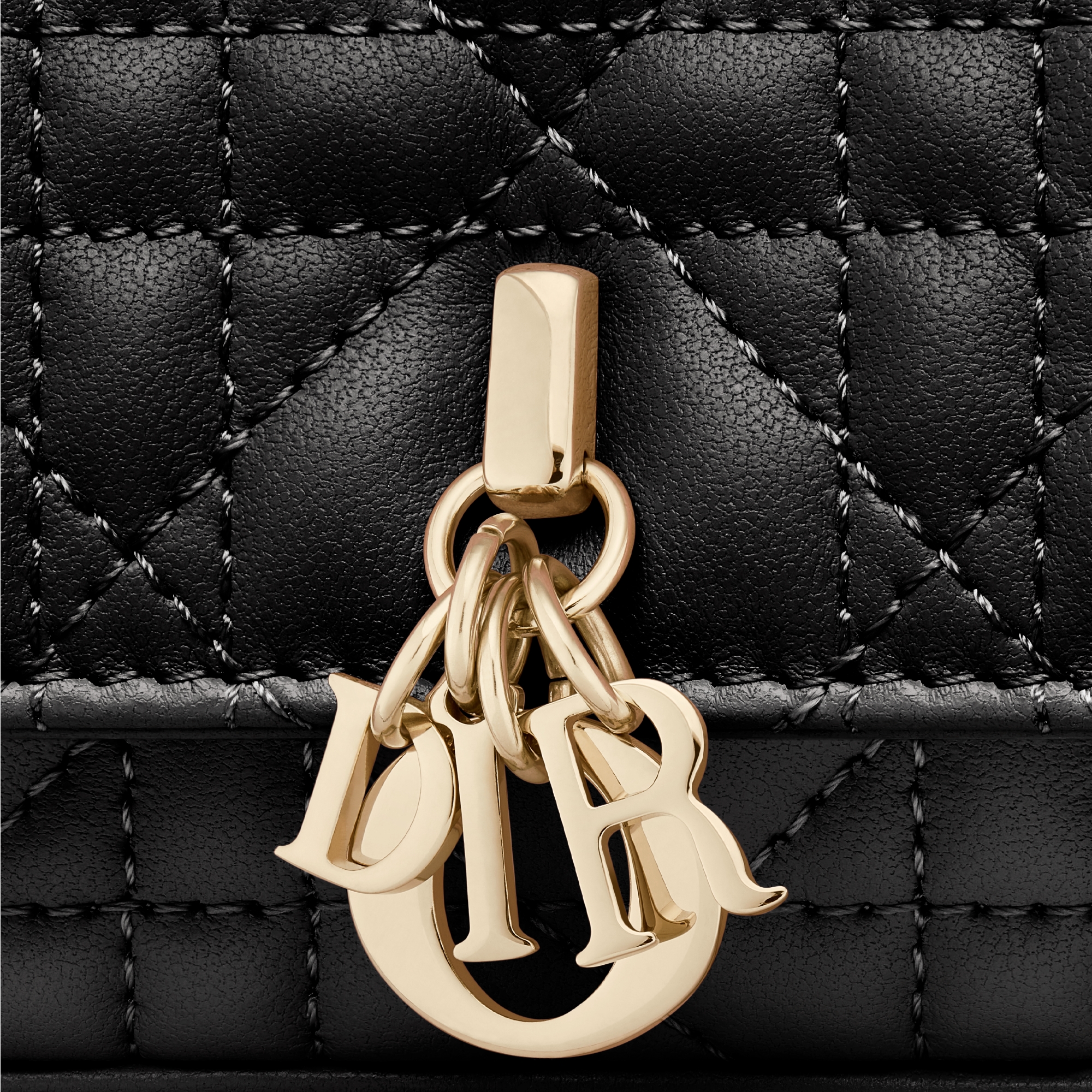 My Dior – Dior Talk Smartphone Pouch Cannage Lammleder in Schwarz E09