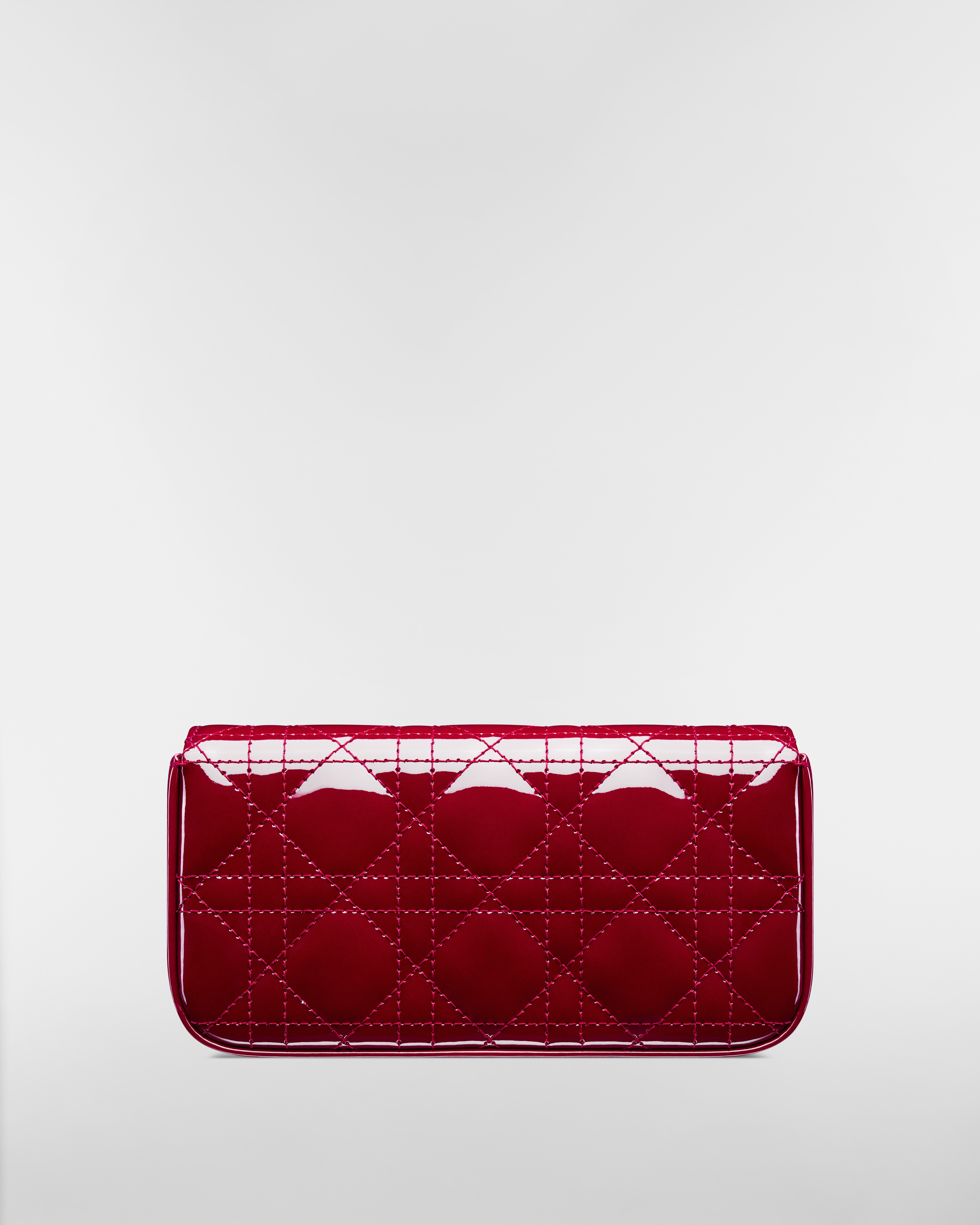 My Dior – Dior Talk Smartphone Pouch Cannage Kalbslackleder in Kirschrot E08