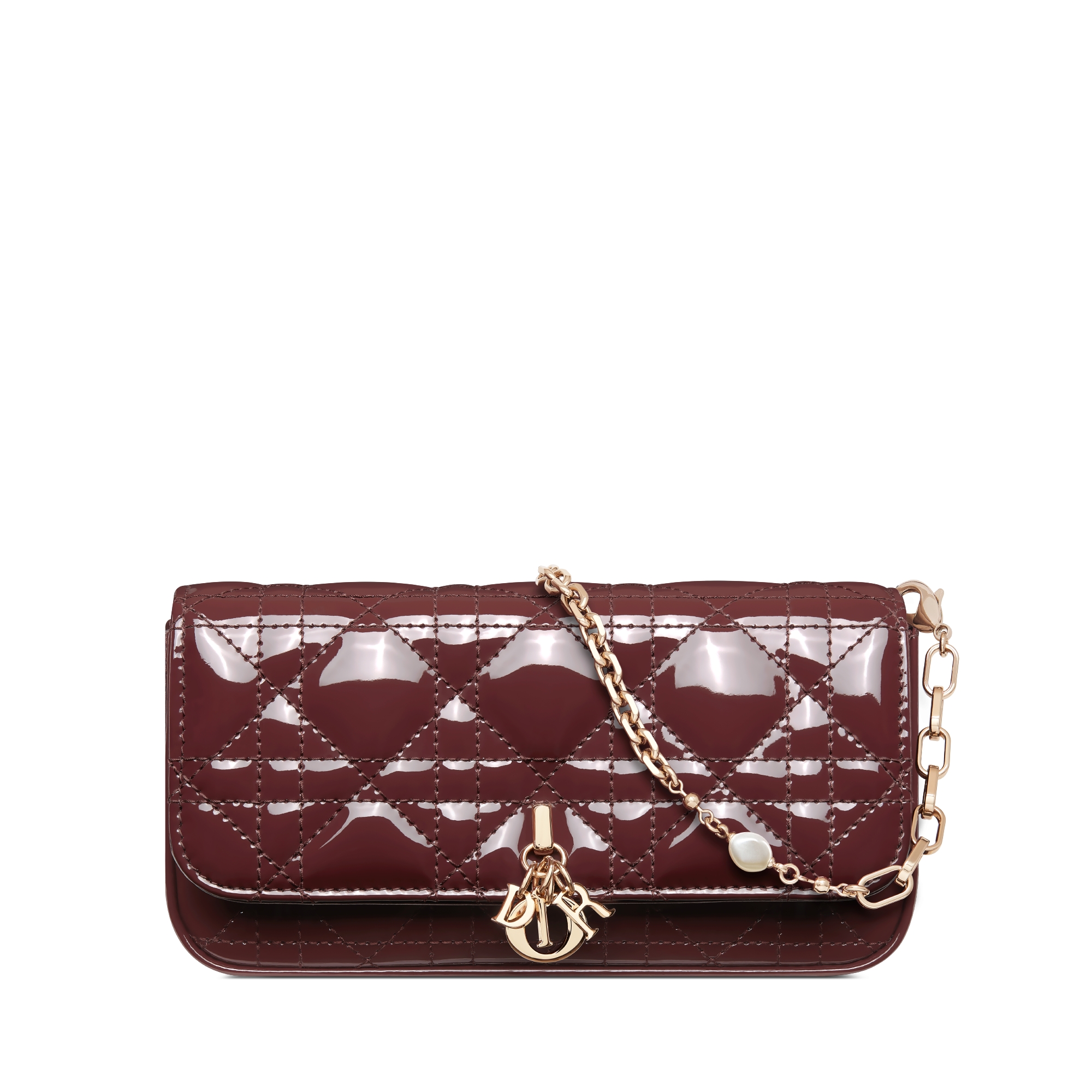 Dioriviera DiorTravel Cover with Cord for iPhone 16 Pro Max White