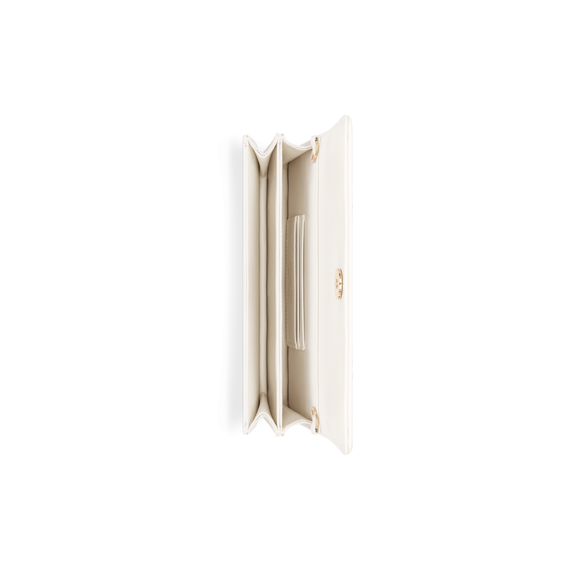 Dior Or My Dior Mini Bag White Tweed with Cannage Motif in Gold-Tone Metallic Thread E06