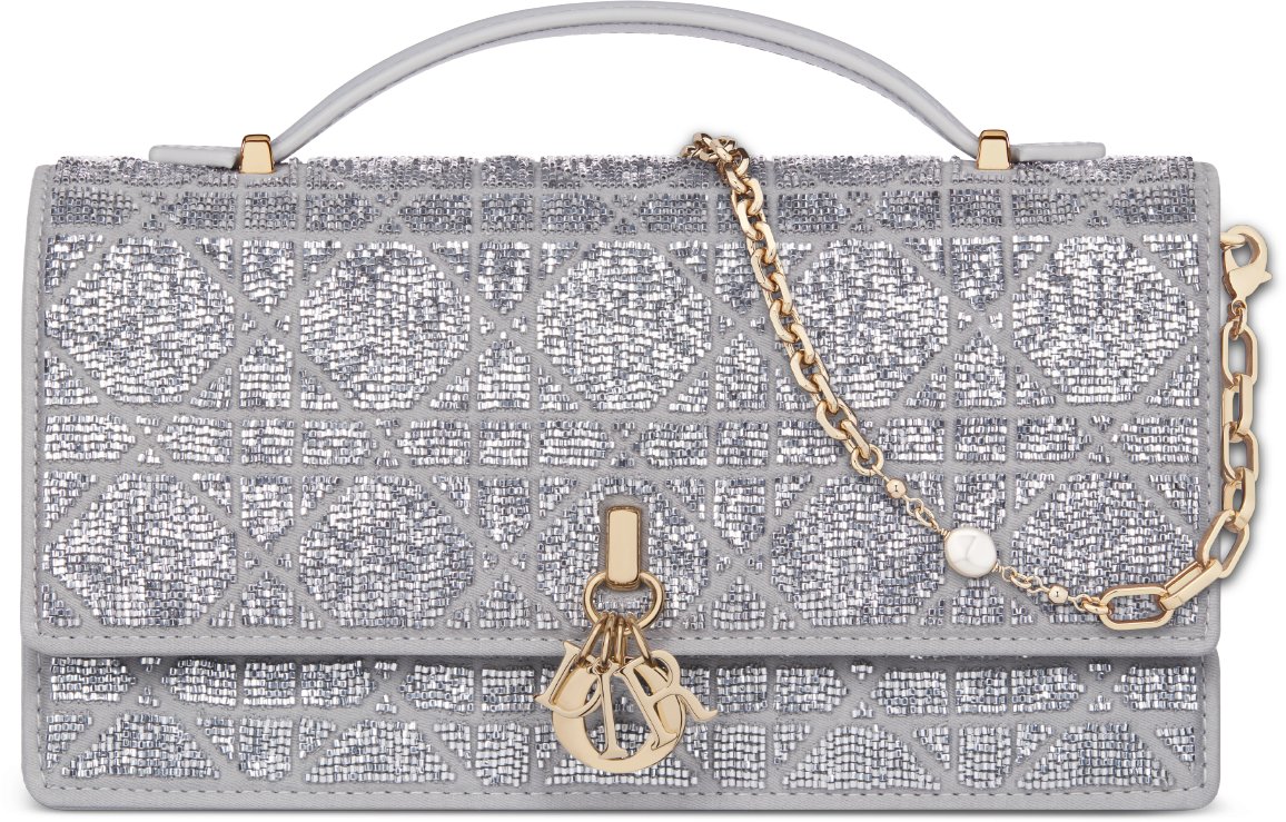 Dior Or My Dior Mini Bag Front view