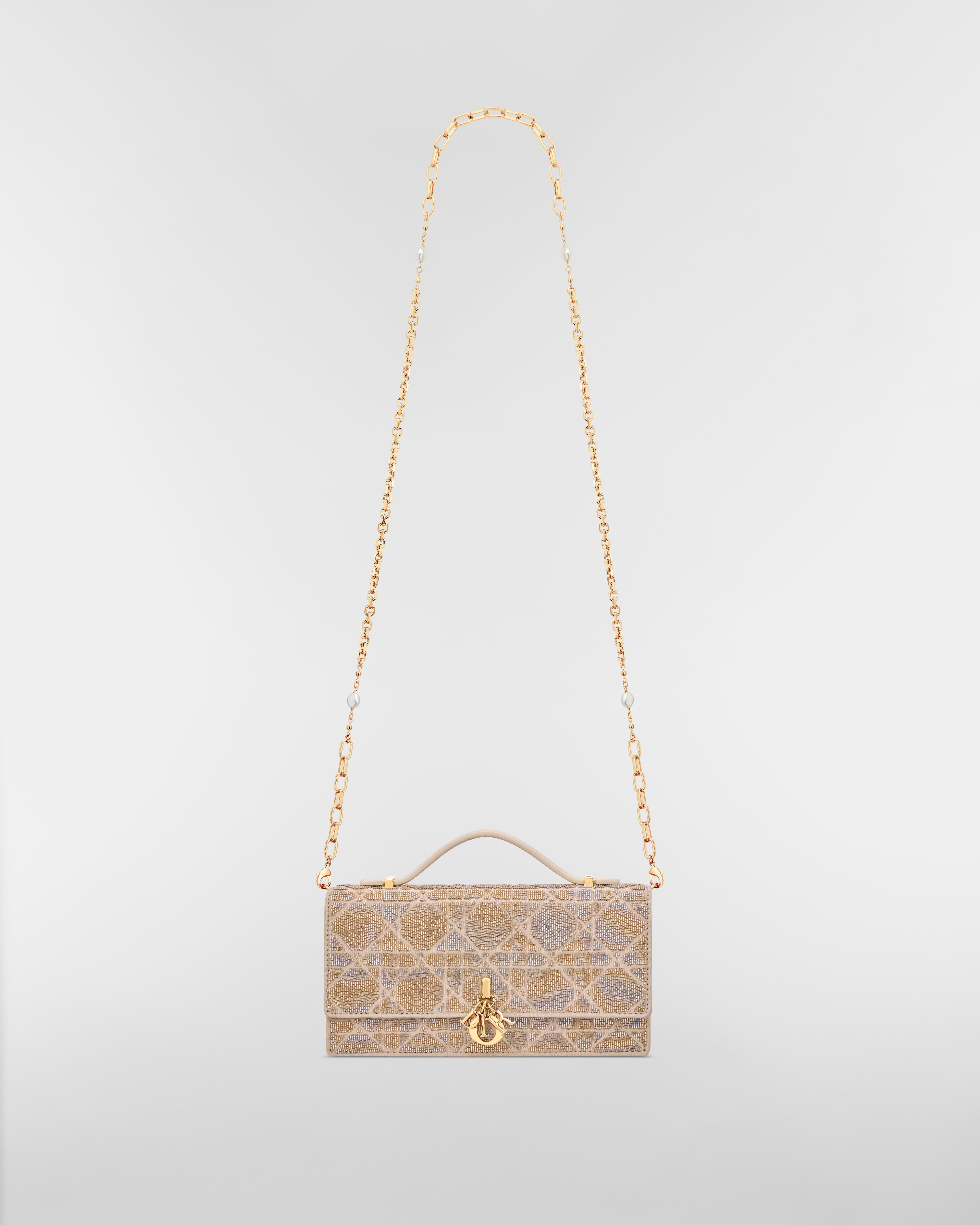 Dior Or My Dior ミニバッグ カナージュ エンブロイダリー コットン E07