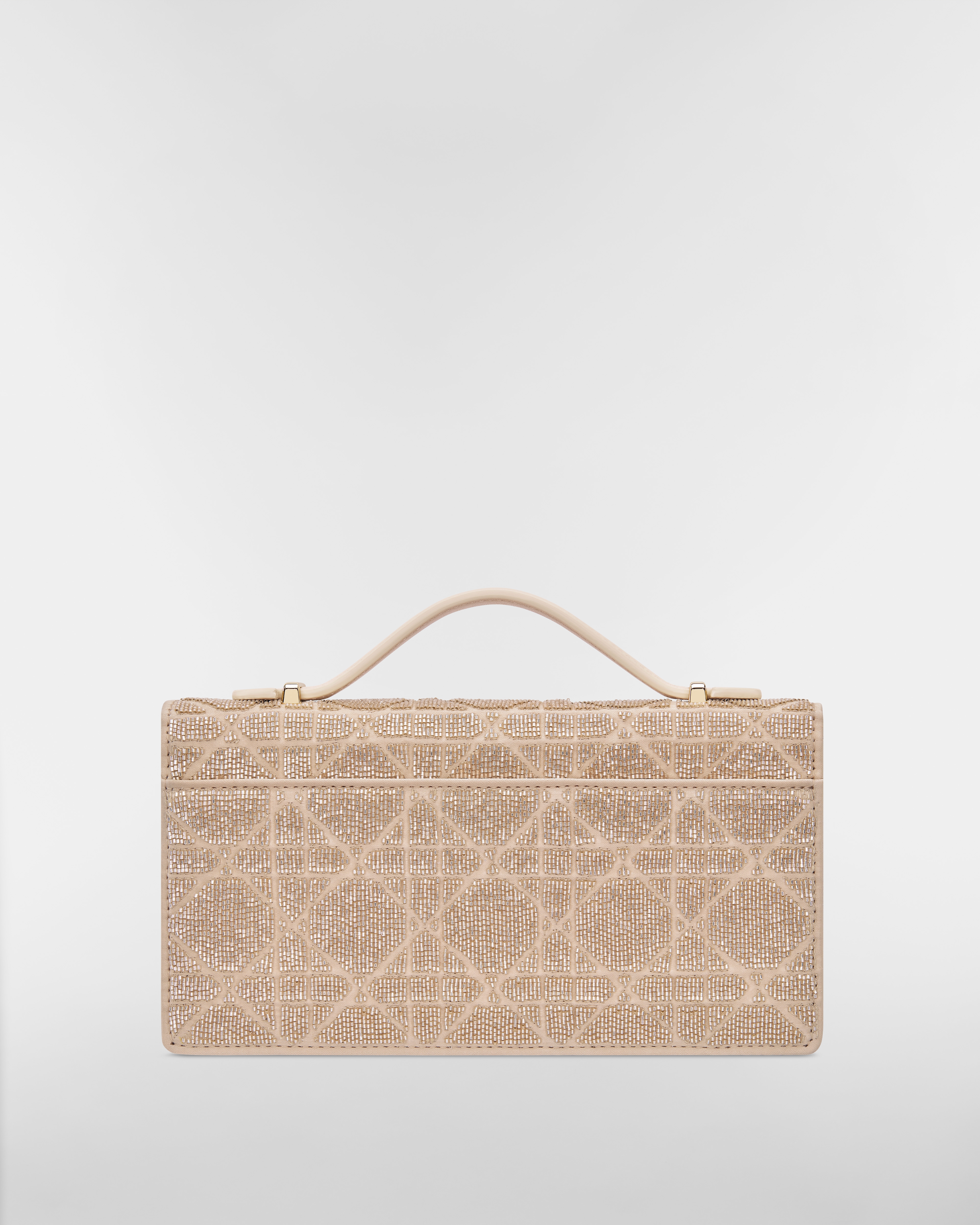 Dior Or My Dior ミニバッグ カナージュ エンブロイダリー コットン E08