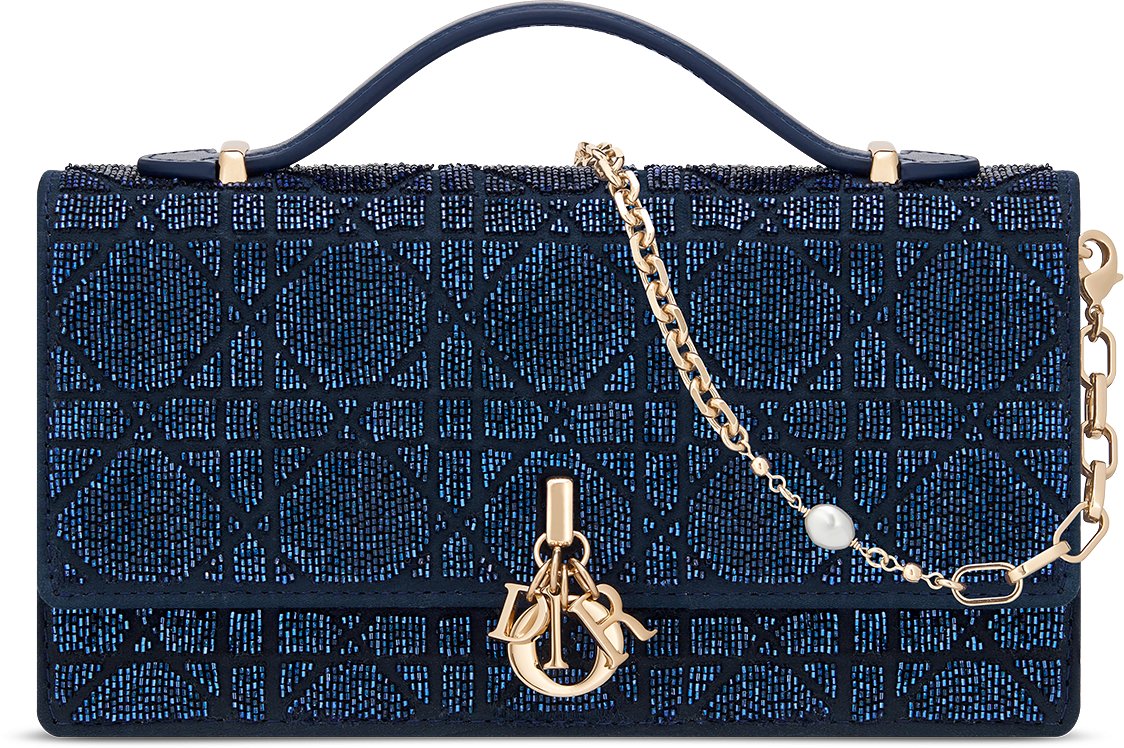 Dior Or My Dior Mini Bag Front view