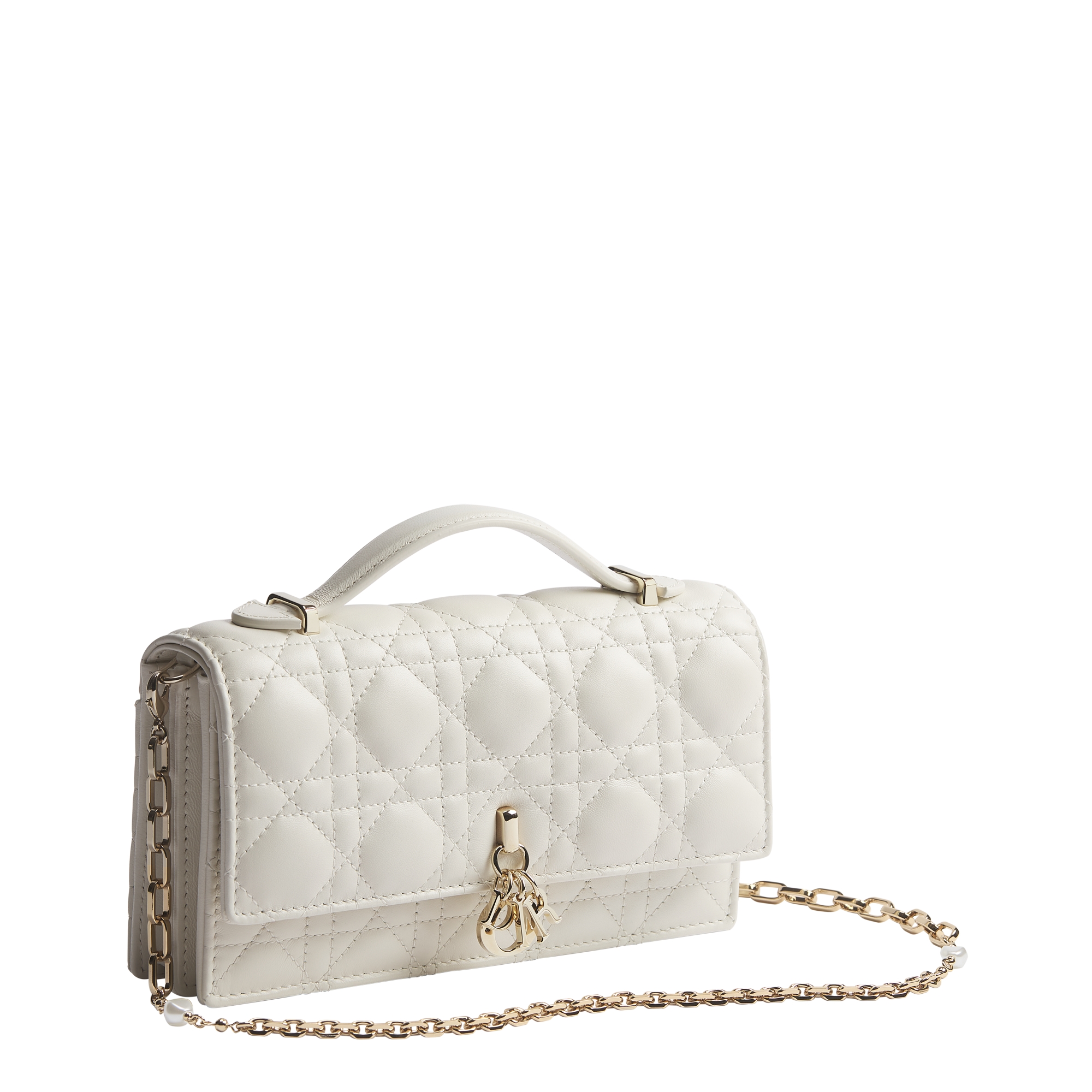 My Dior Mini Bag Latte Cannage Lambskin E03