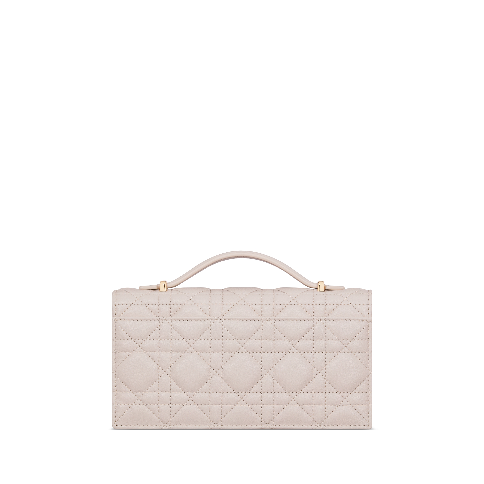 My Dior 迷你包 亞麻米 Cannage 籐格紋羊皮 E08