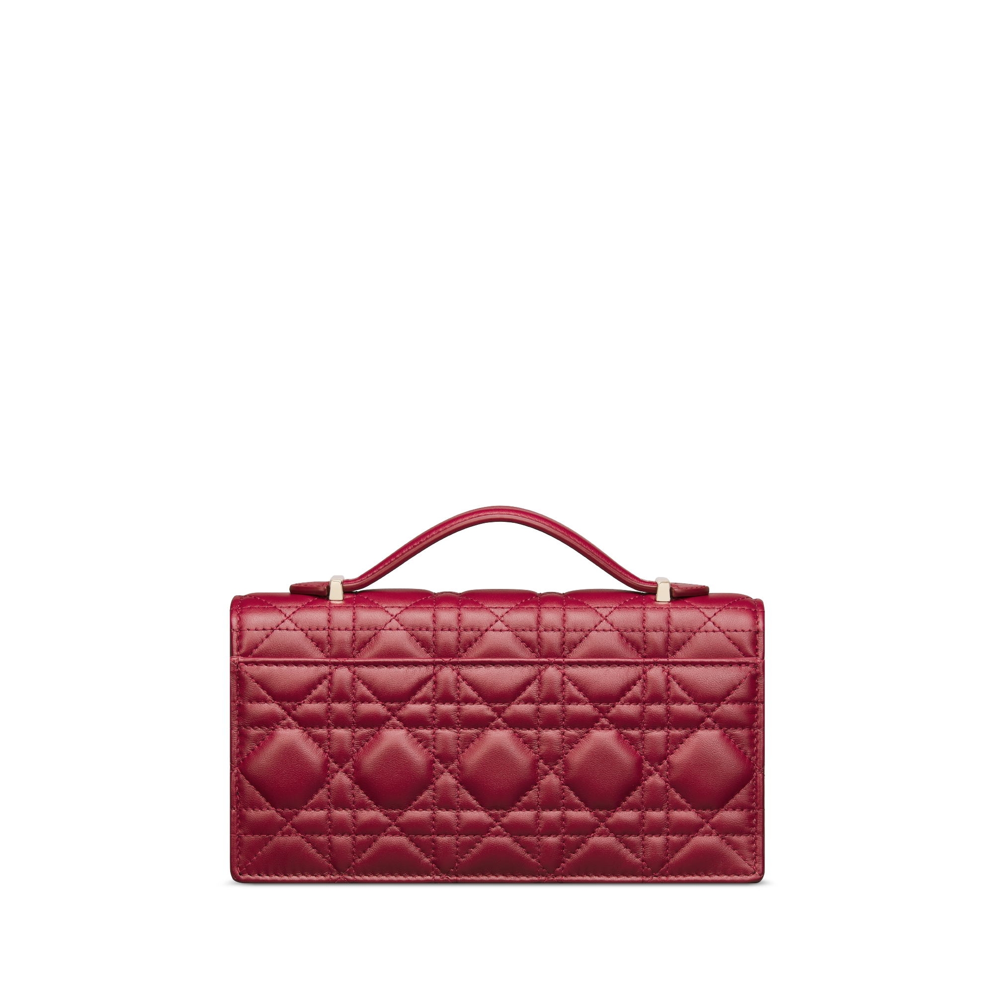 My Dior Mini Bag Cherry Red Cannage Lambskin E08