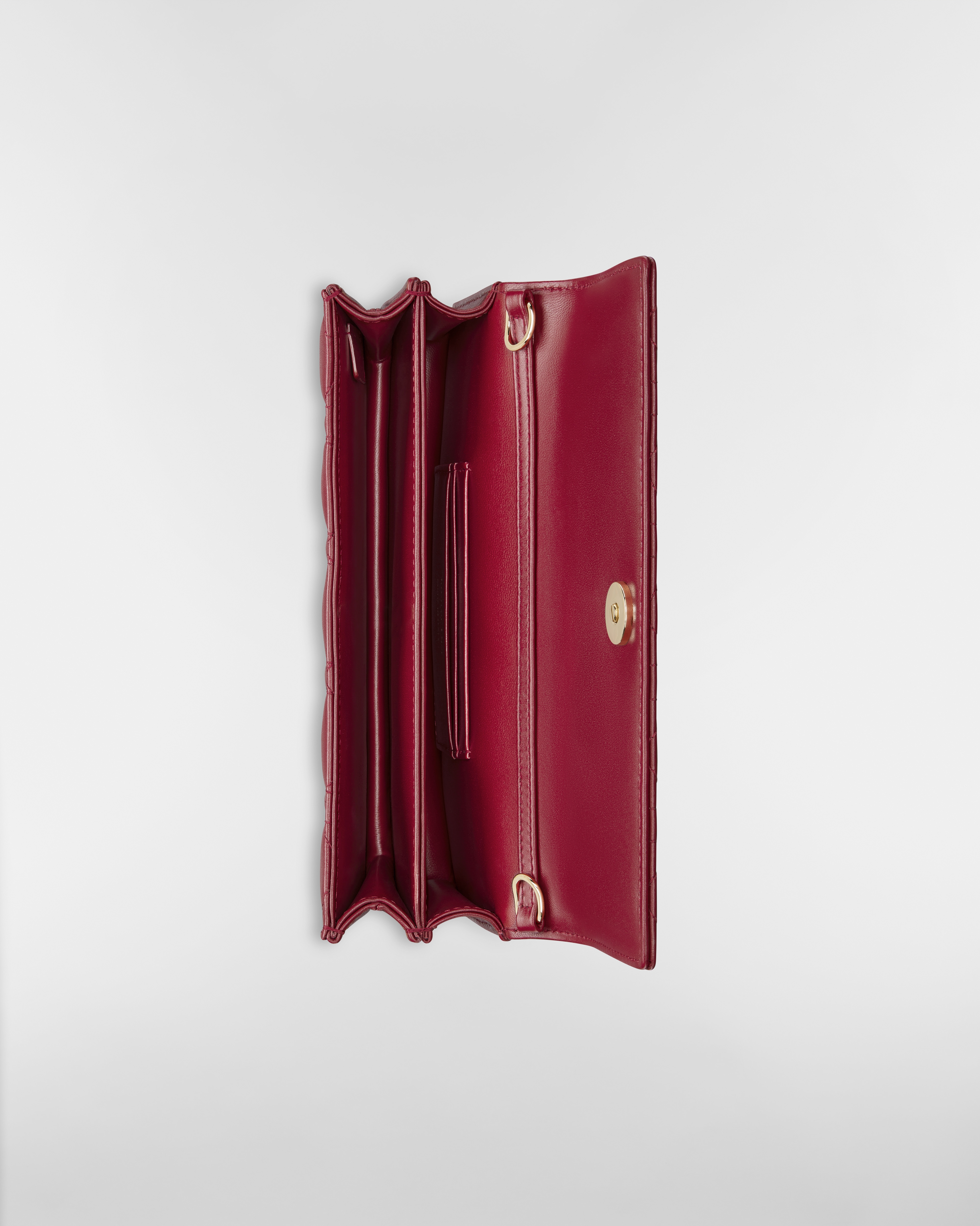 My Dior Mini Bag Cherry Red Cannage Lambskin E06