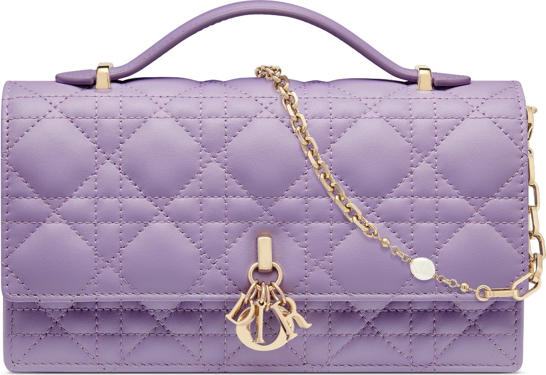 My Dior Mini Bag Latte Cannage Lambskin DIOR