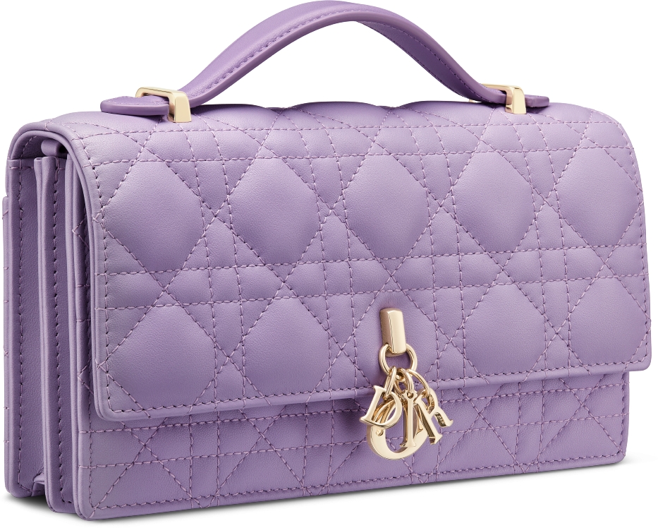 My Dior Mini Bag Lilac Cannage Lambskin DIOR