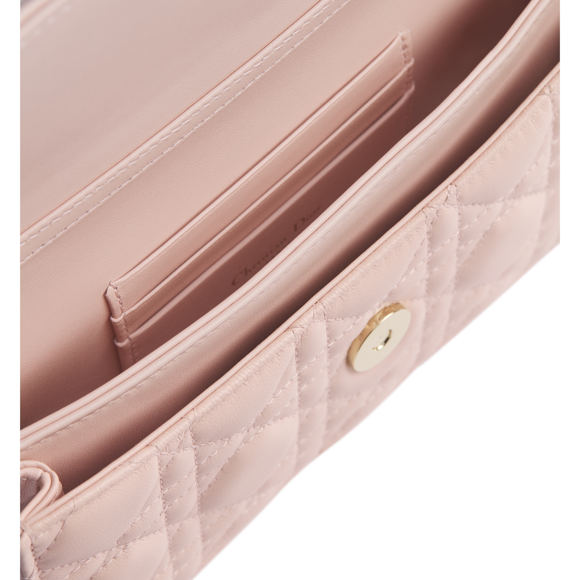 My Dior Mini Bag Powder Pink Cannage Lambskin E06