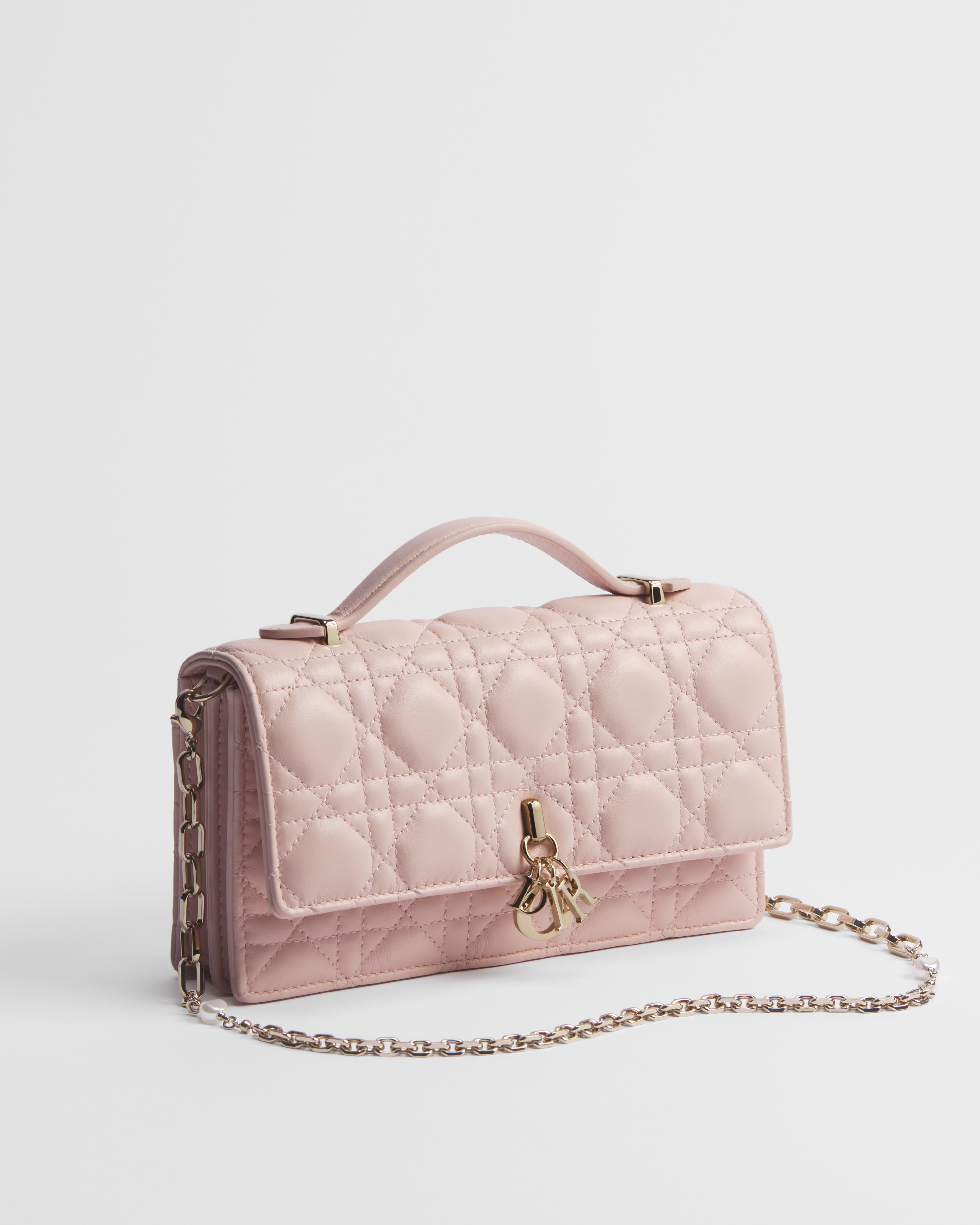 My Dior Mini Bag Powder Pink Cannage Lambskin E03