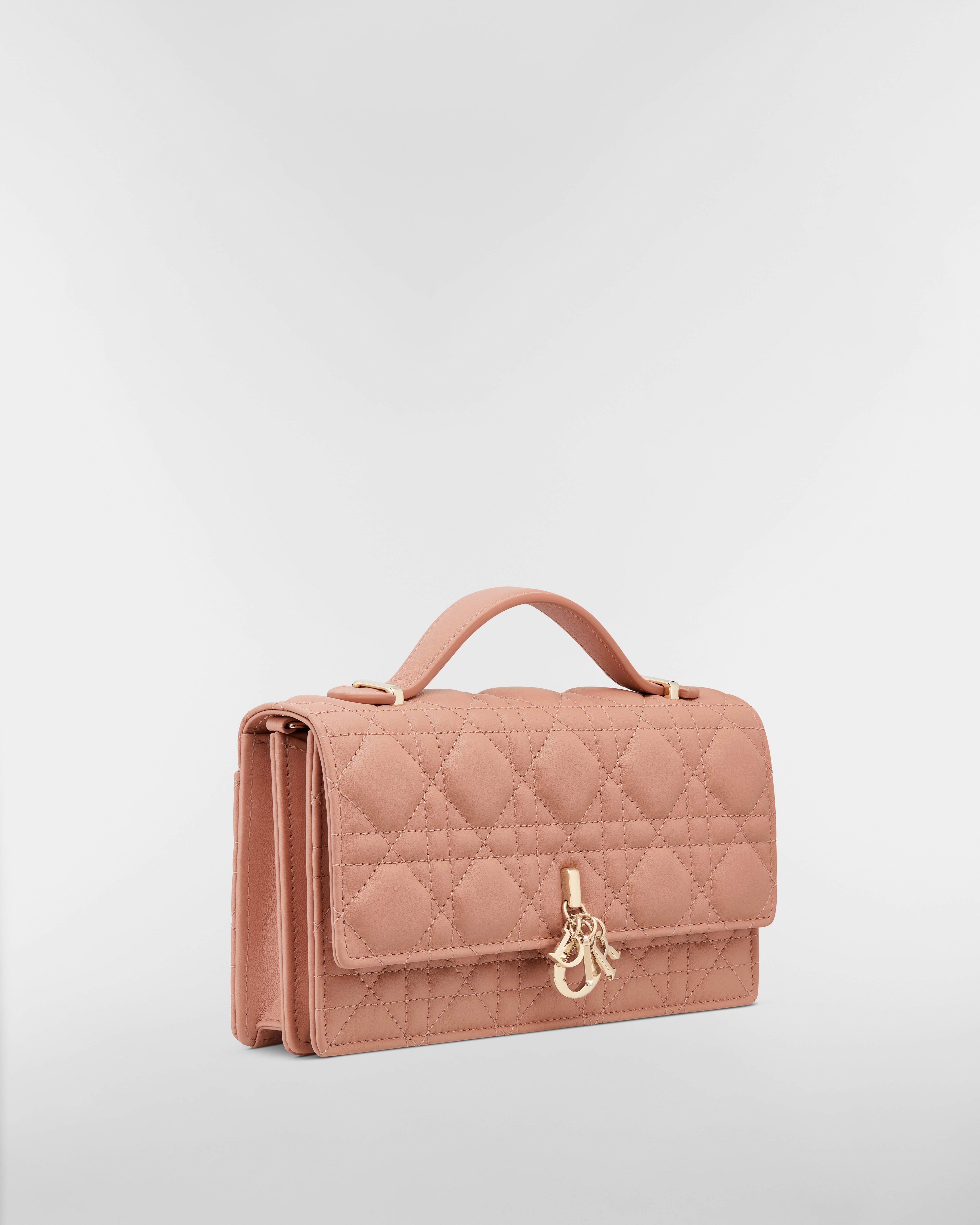 My Dior Mini Bag Rose des Vents Cannage Lambskin E03